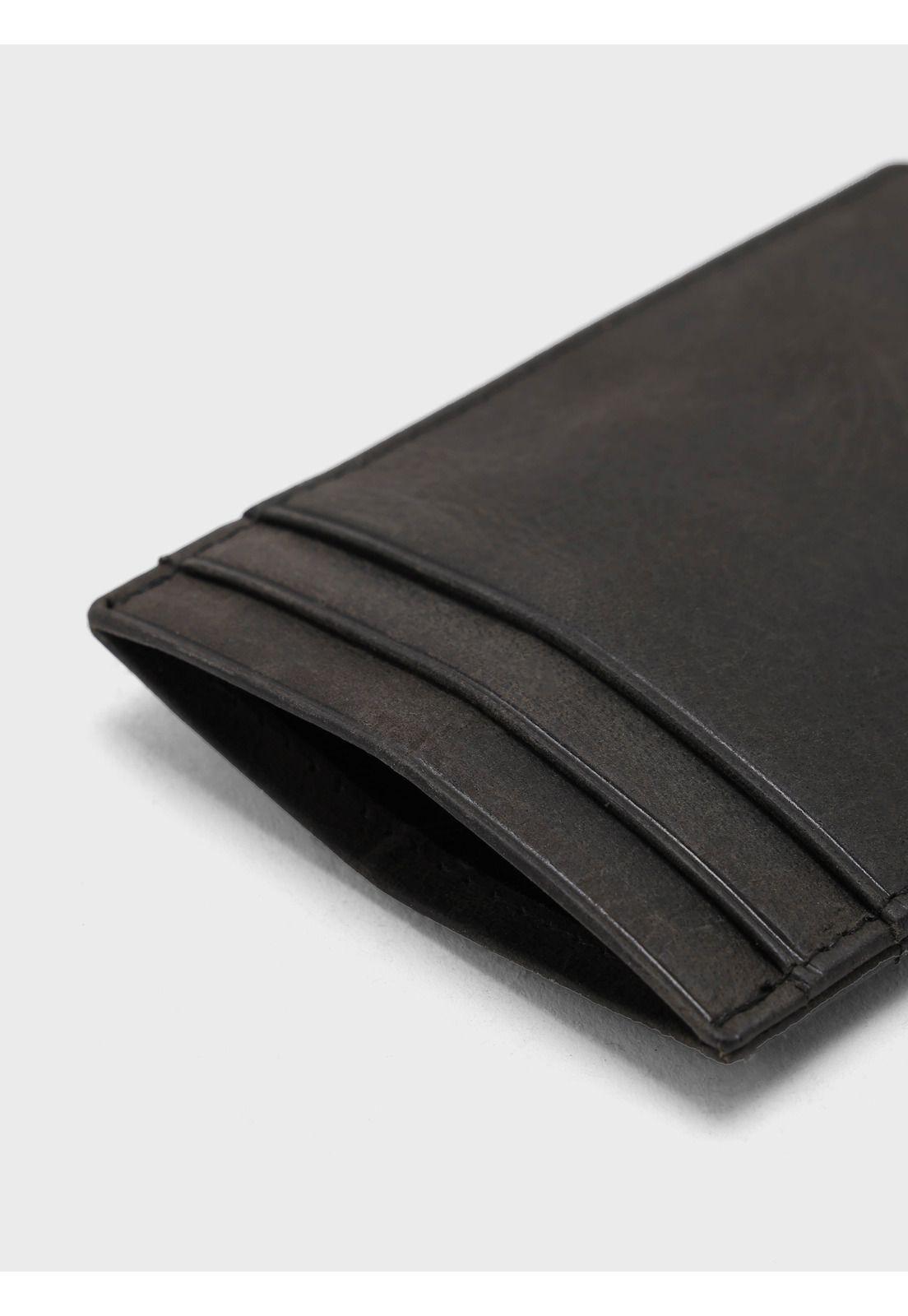 Tarjetero De Cuero Texturado Negro Piero Butti PBCBI31NE-2