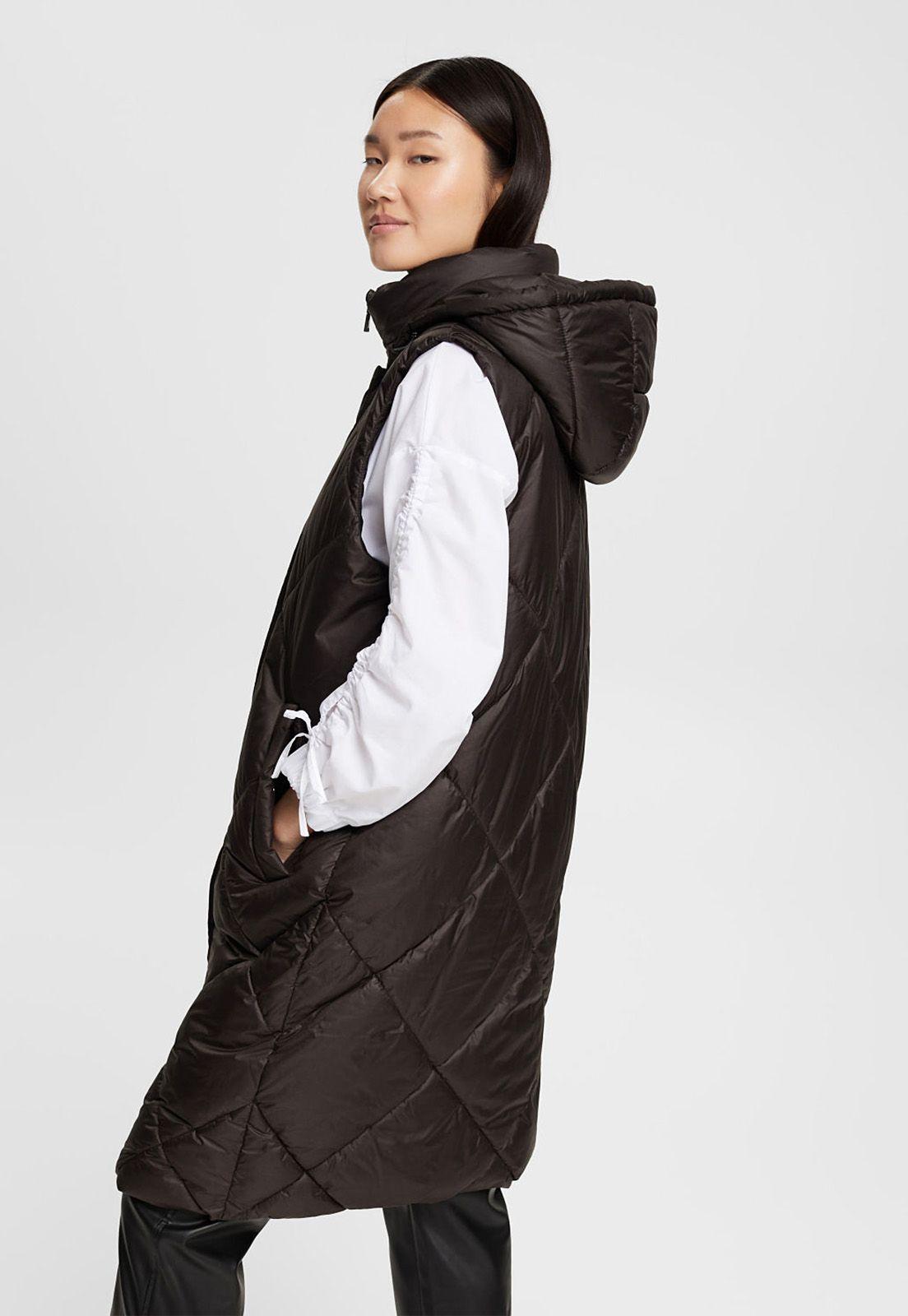 Abrigo Acolchado Sin Mangas Mujer Esprit-1