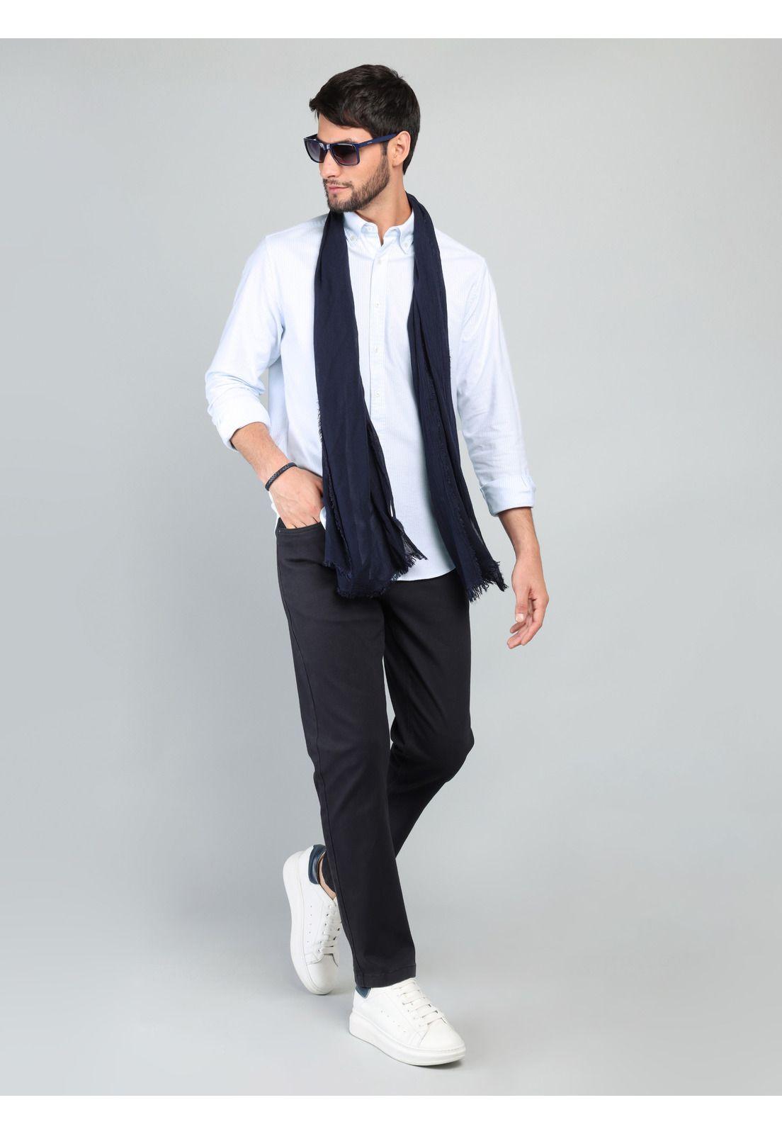 Camisa Oxford Spandex Regular fit Celeste Arrow CM33006CE-3