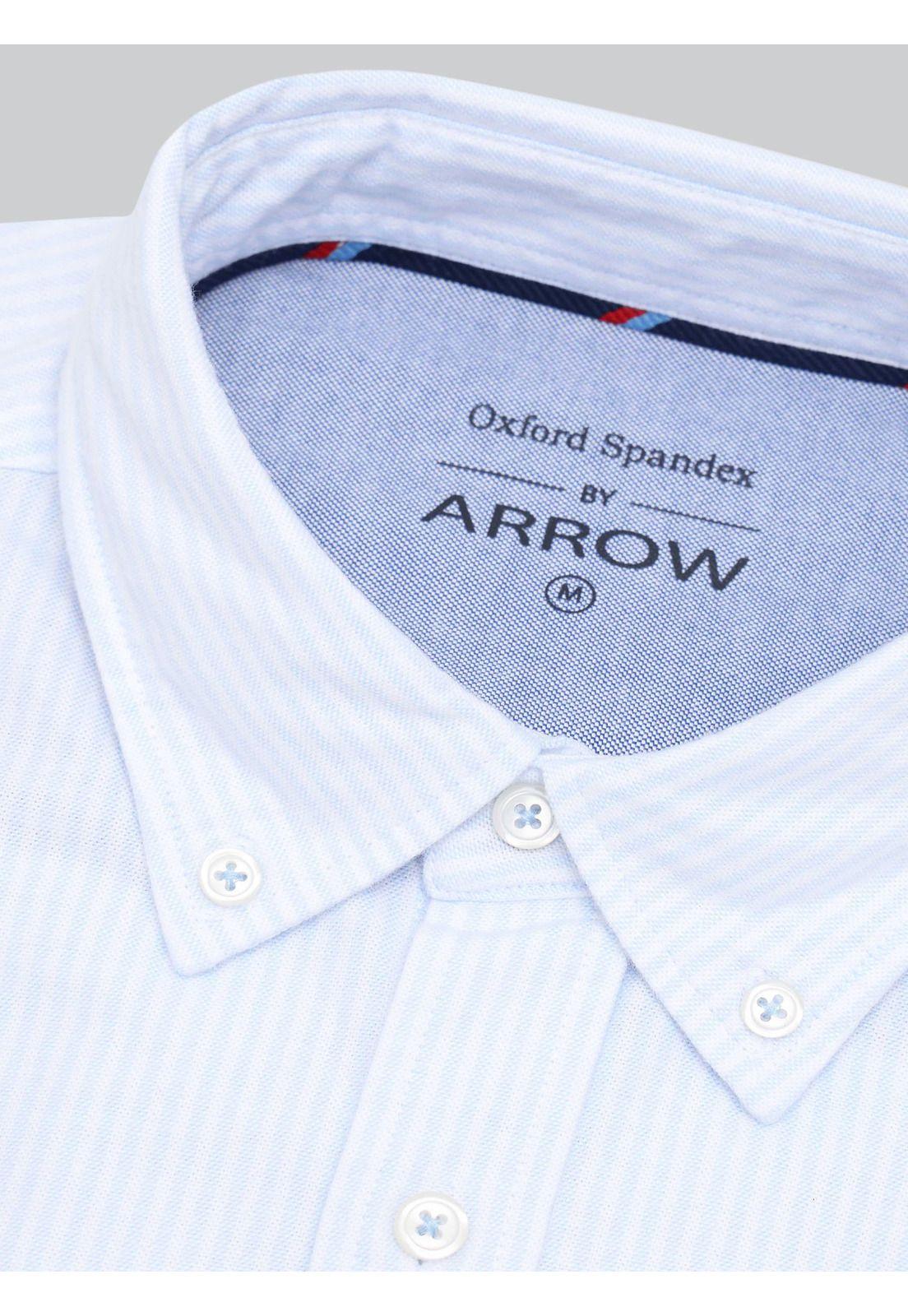Camisa Oxford Spandex Regular fit Celeste Arrow CM33006CE-4