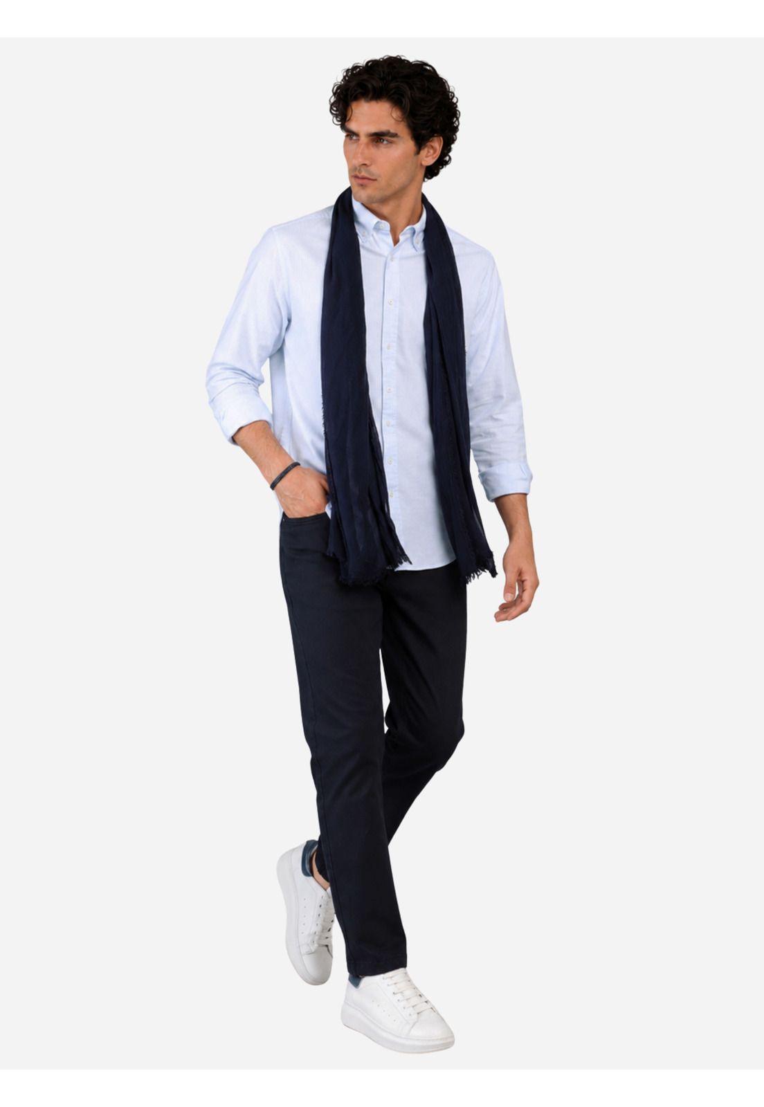 Camisa Oxford Spandex Regular fit Celeste Arrow CM33006CE-3