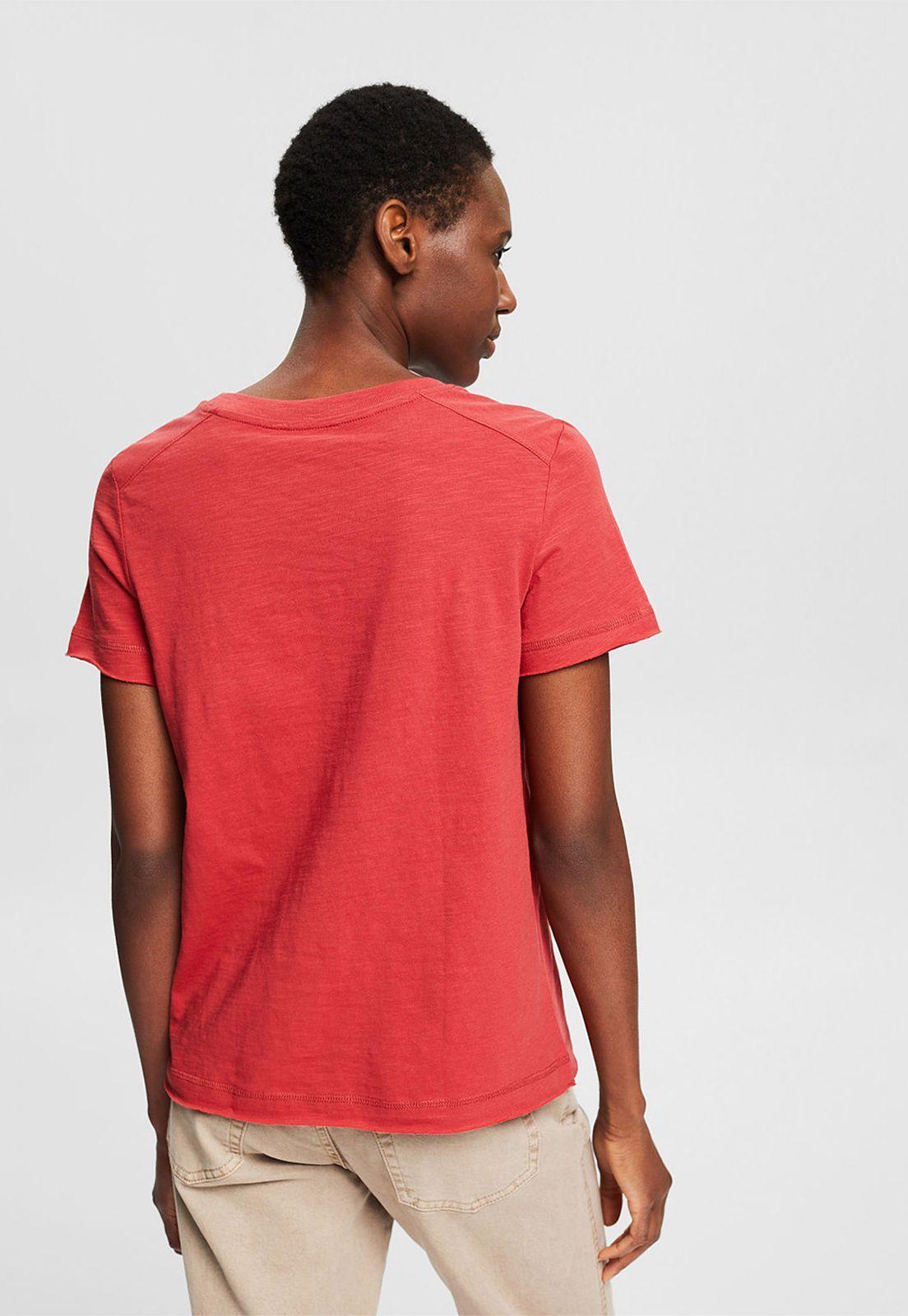 Polera Con Estampado De Letras Esprit-1