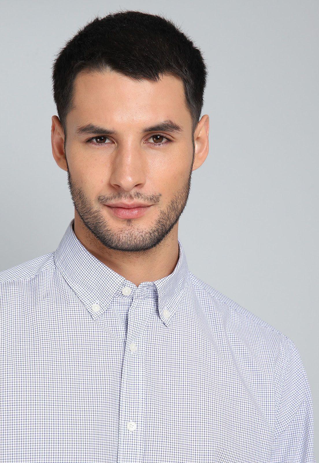 Camisa Cuadros Manga Larga Arrow CM31005GR-2