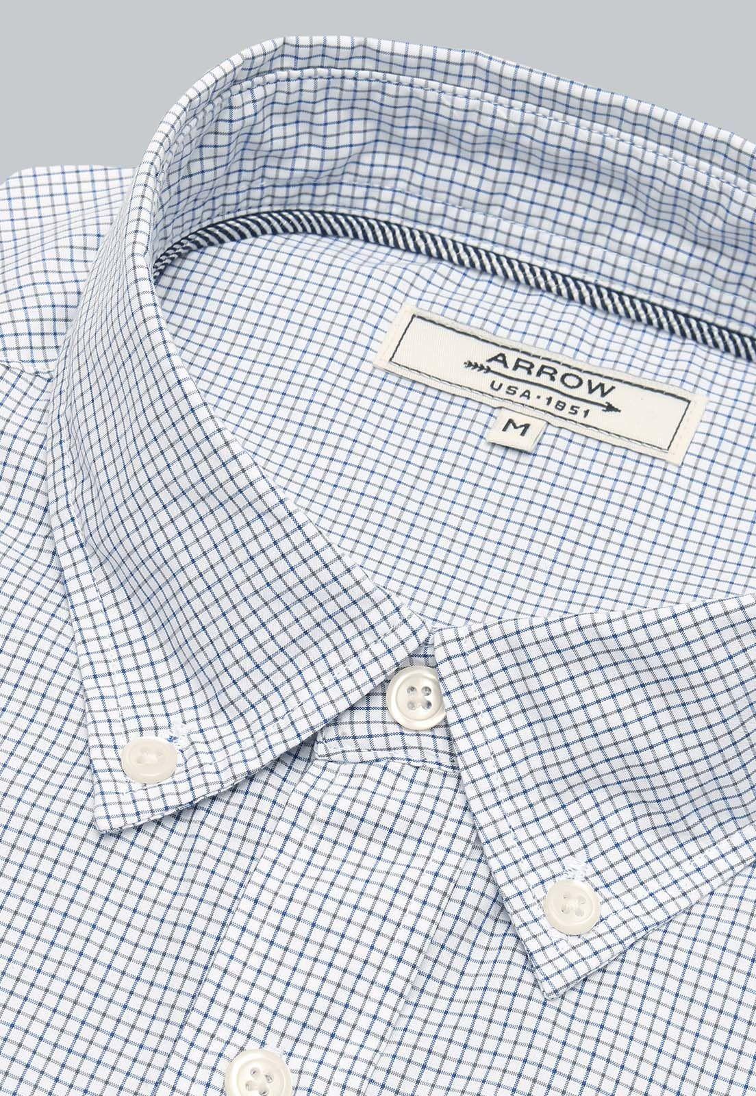 Camisa Cuadros Manga Larga Arrow CM31005GR-4