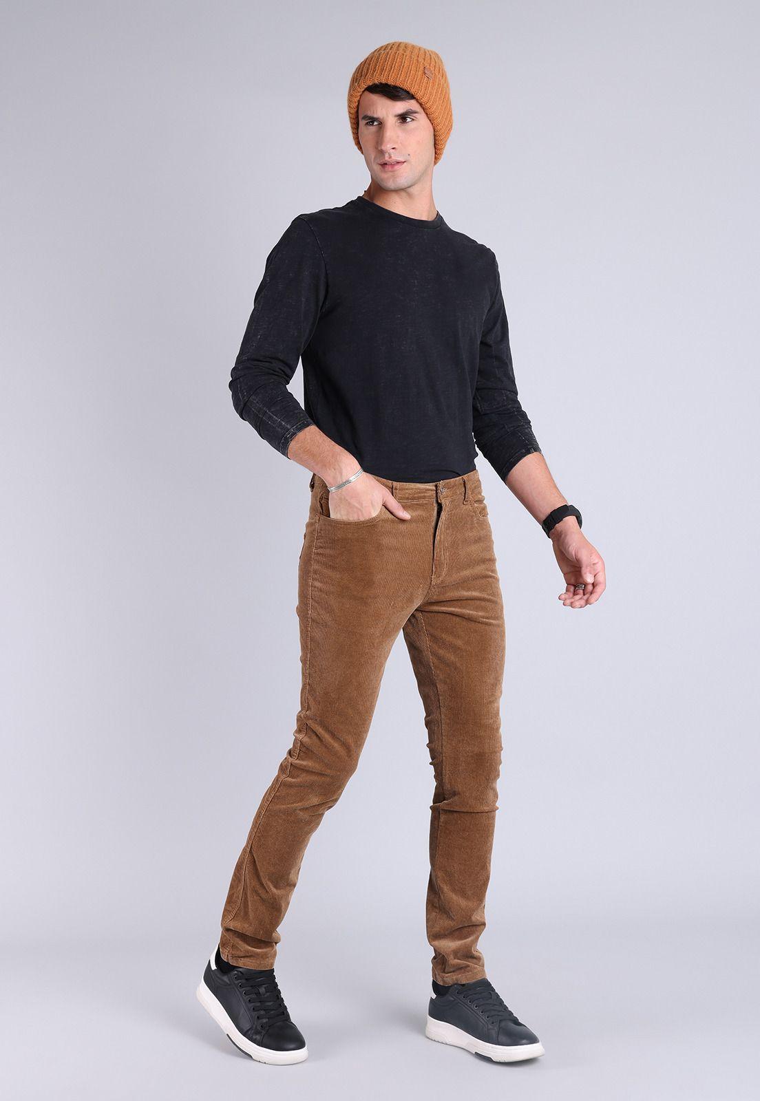 Pantalon Slim Spandex Hombre Soviet-3