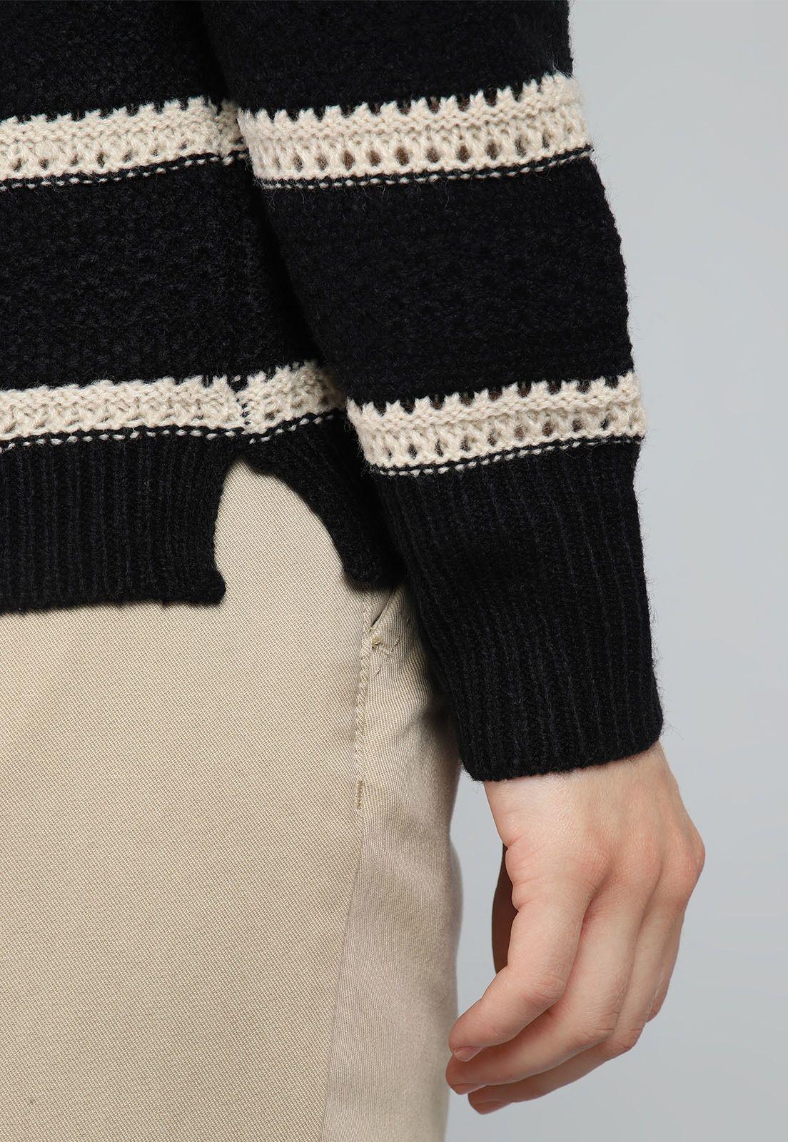 Sweater Multipunto a Rayas Mujer Esprit 084EE1I310-4