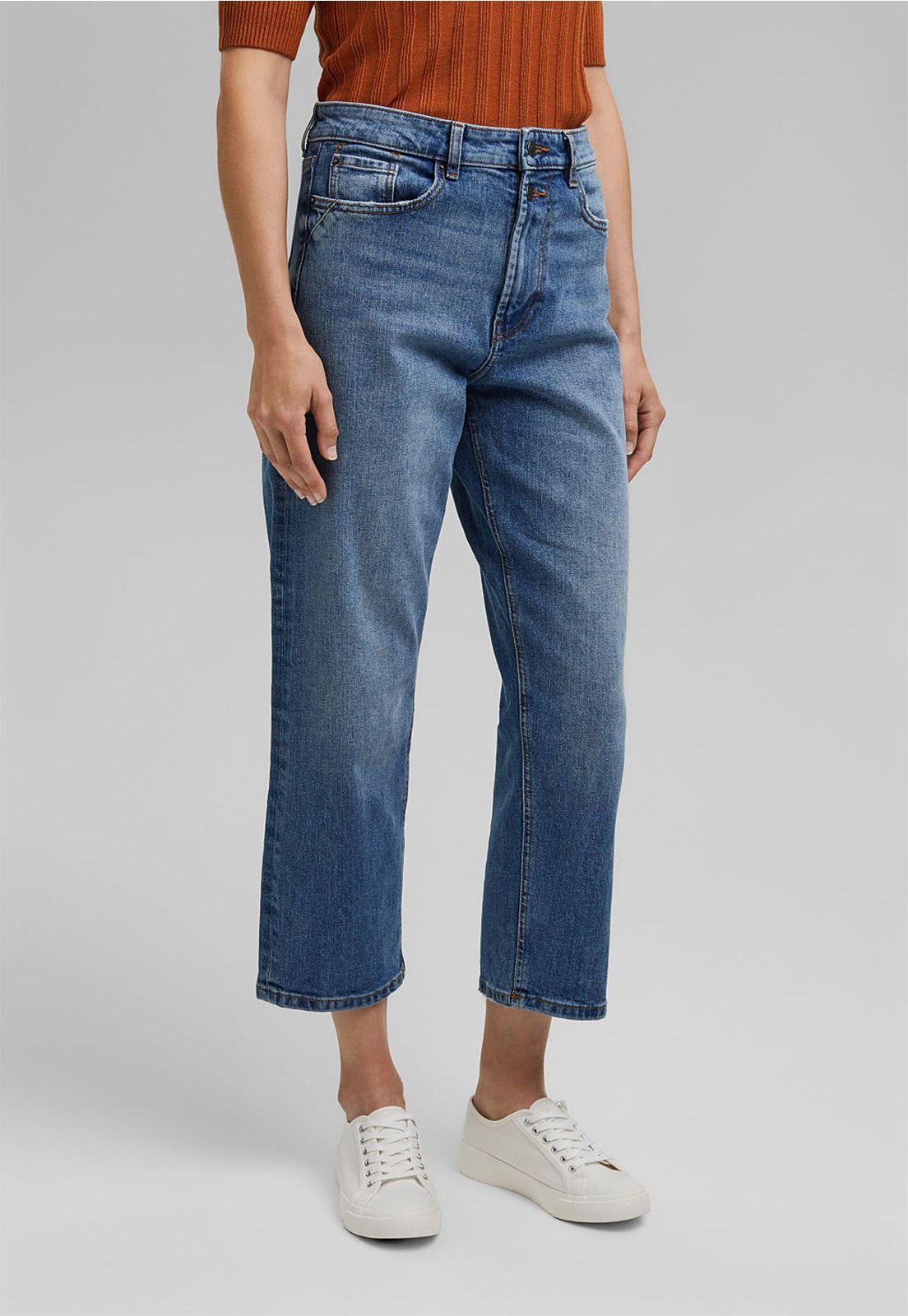 Jeans Mujer Relaxed High Rise Esprit-0