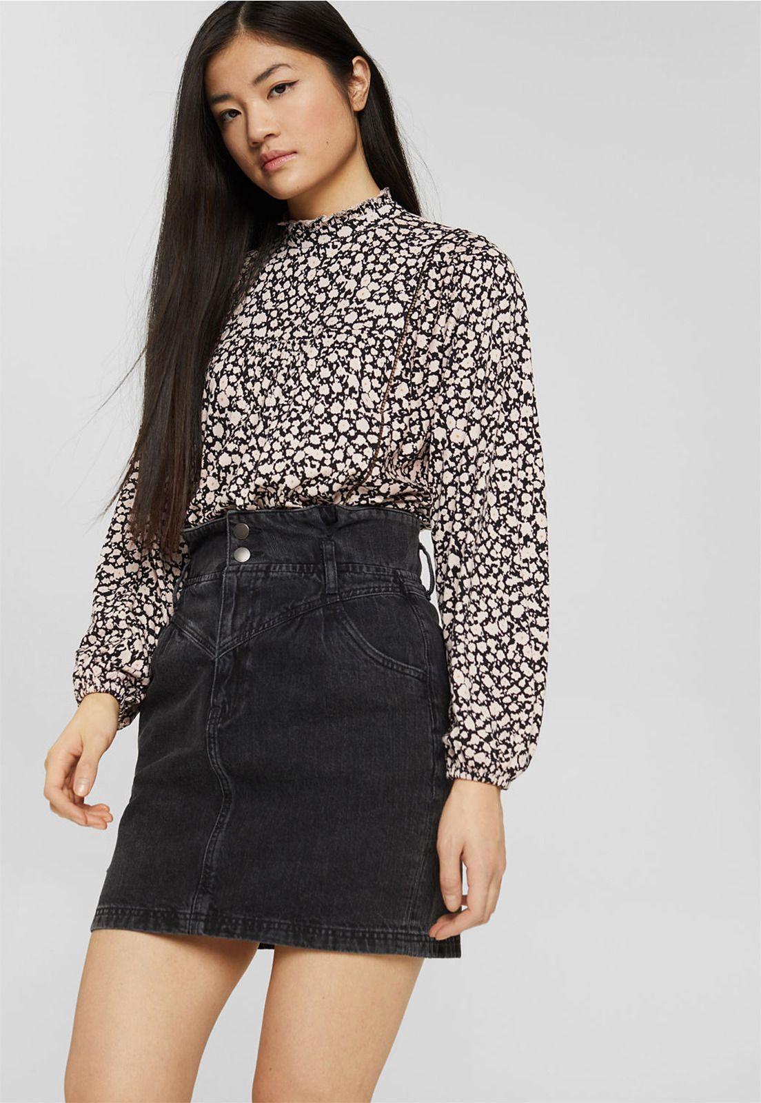 Polera Mujer Manga Larga Estampada Esprit-0