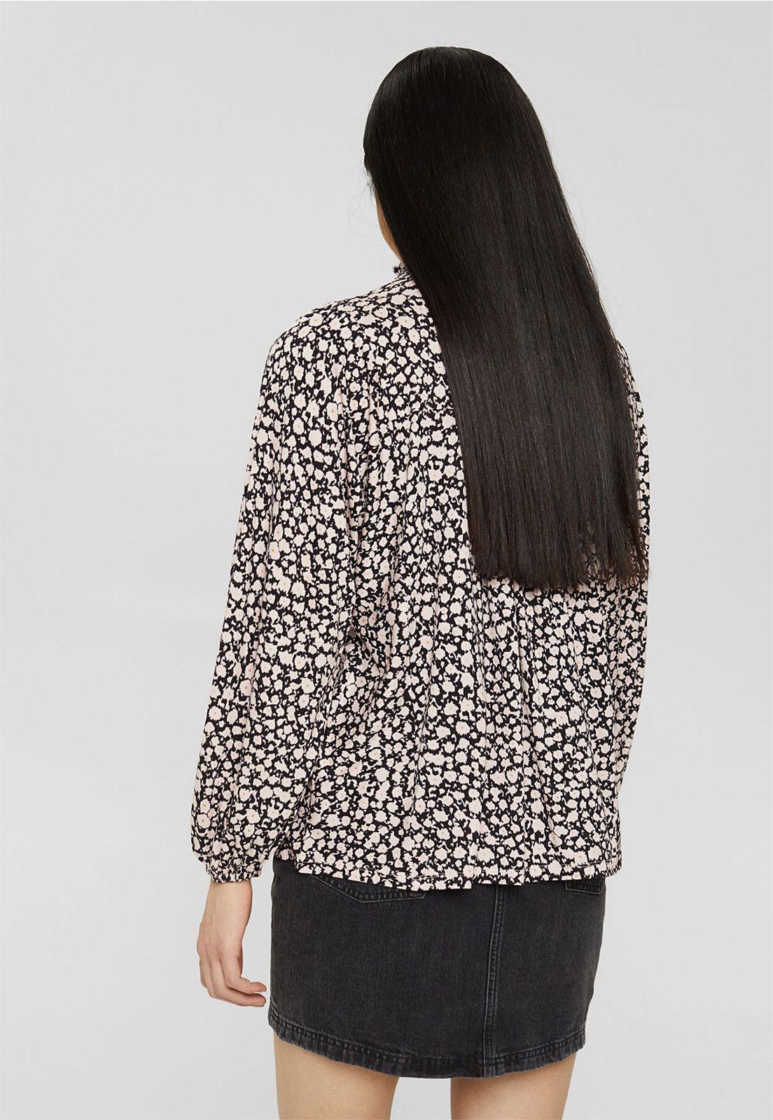 Polera Mujer Manga Larga Estampada Esprit-1