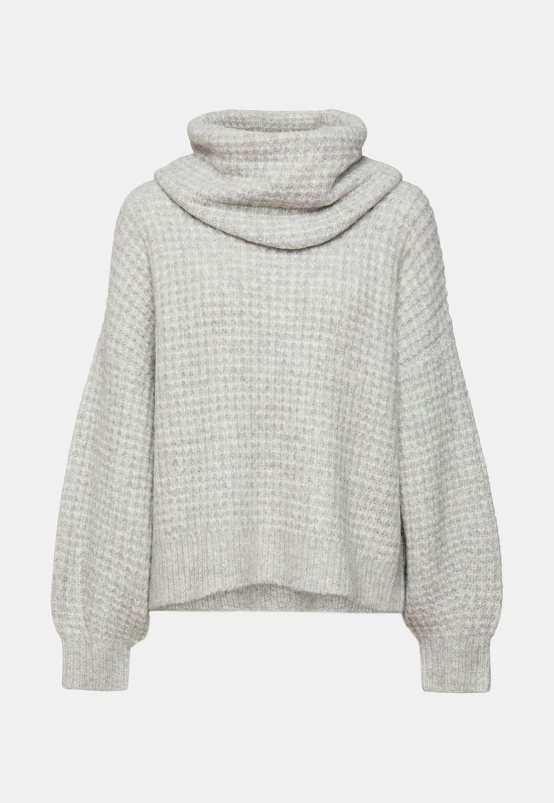 Sweater De Cuello Alto Grueso Mujer Esprit-3