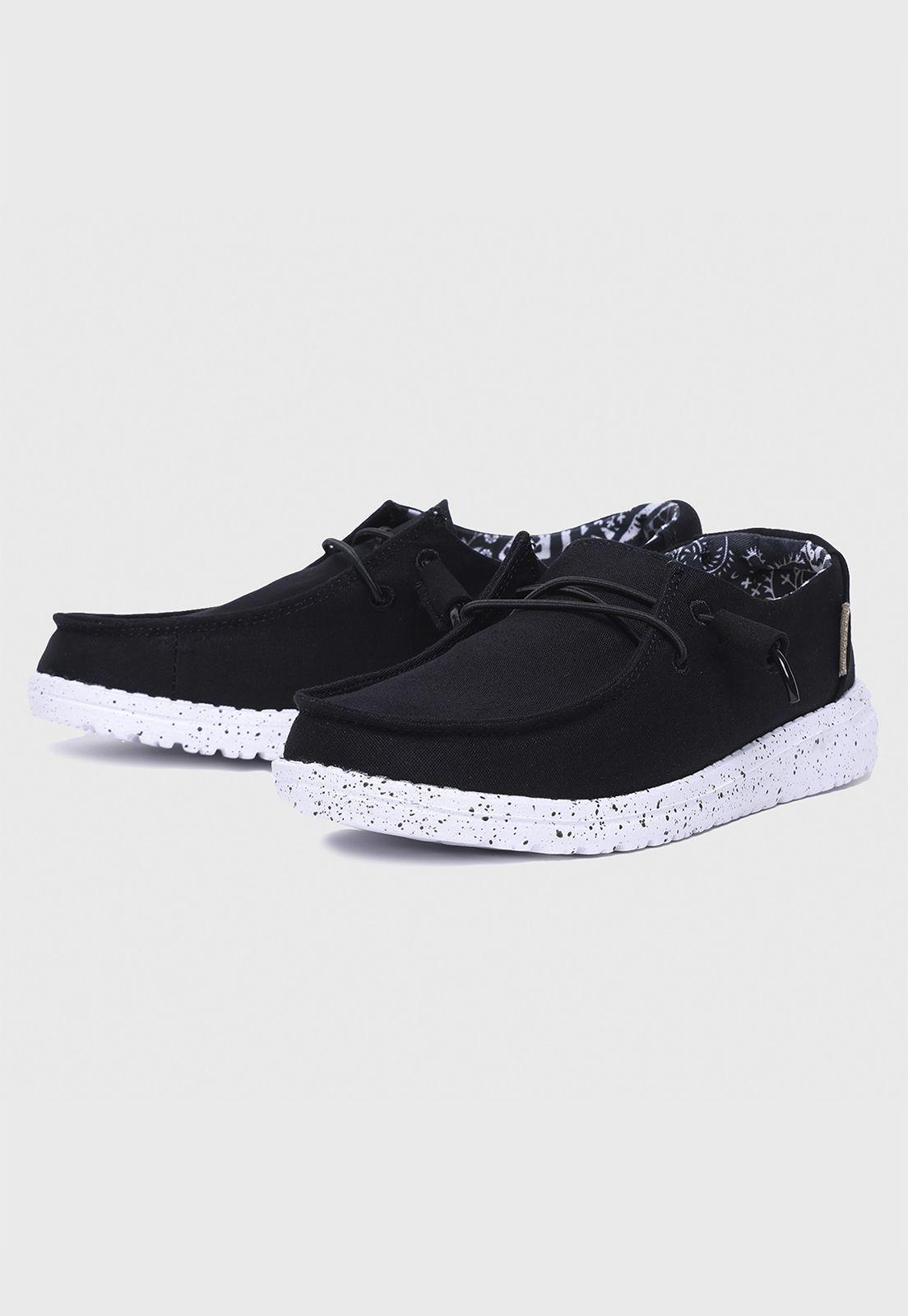 Zapato Wendy Black Odissey Mujer Heydude-1