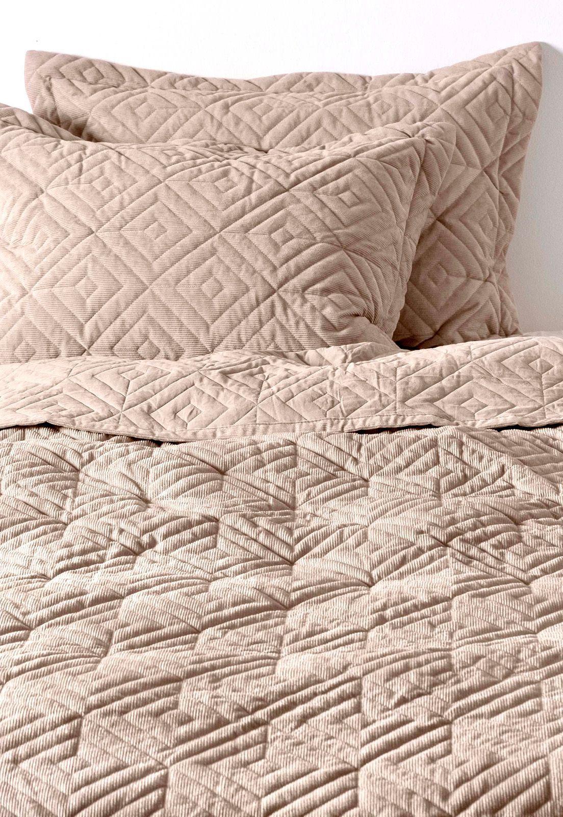Cubrecama Corduroy 1,5 Plazas Esprit-2
