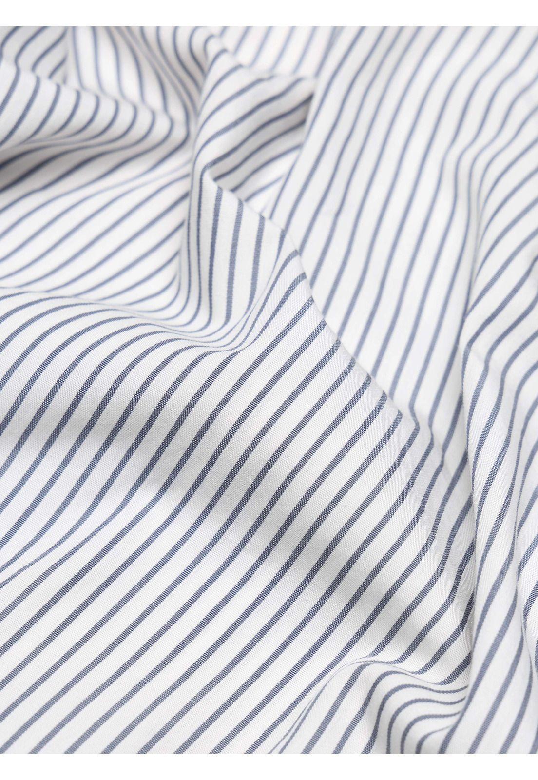 Camisa A Rayas Regular Fit Blanco Arrow CM34014BL-6