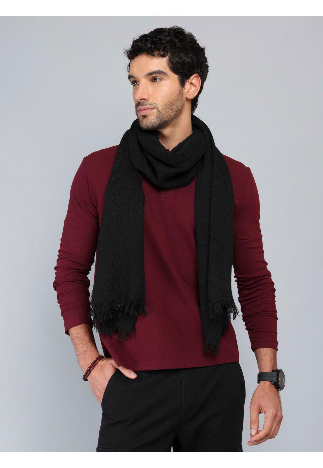 Bufanda Lisa Negro Piero Butti PBCIQ89NE-4