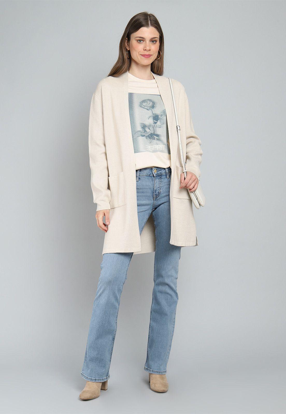 Cardigan Largo Mujer Esprit M008943-3