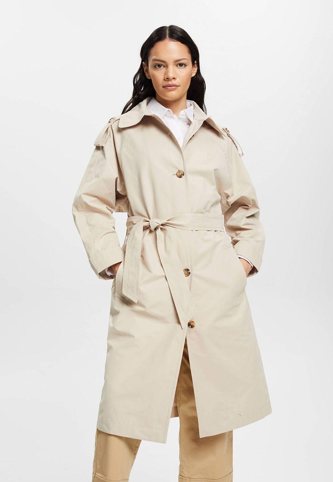 Trench Con Cinturón Mujer Esprit 013CC1G312-0
