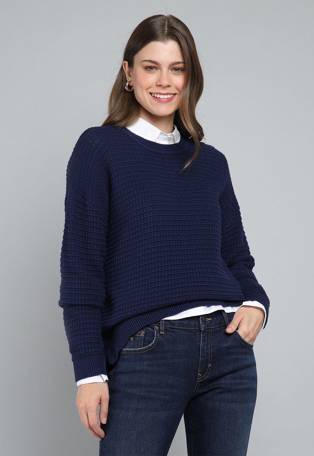 Sweater Texturado Mujer Esprit 084EE1I332-0