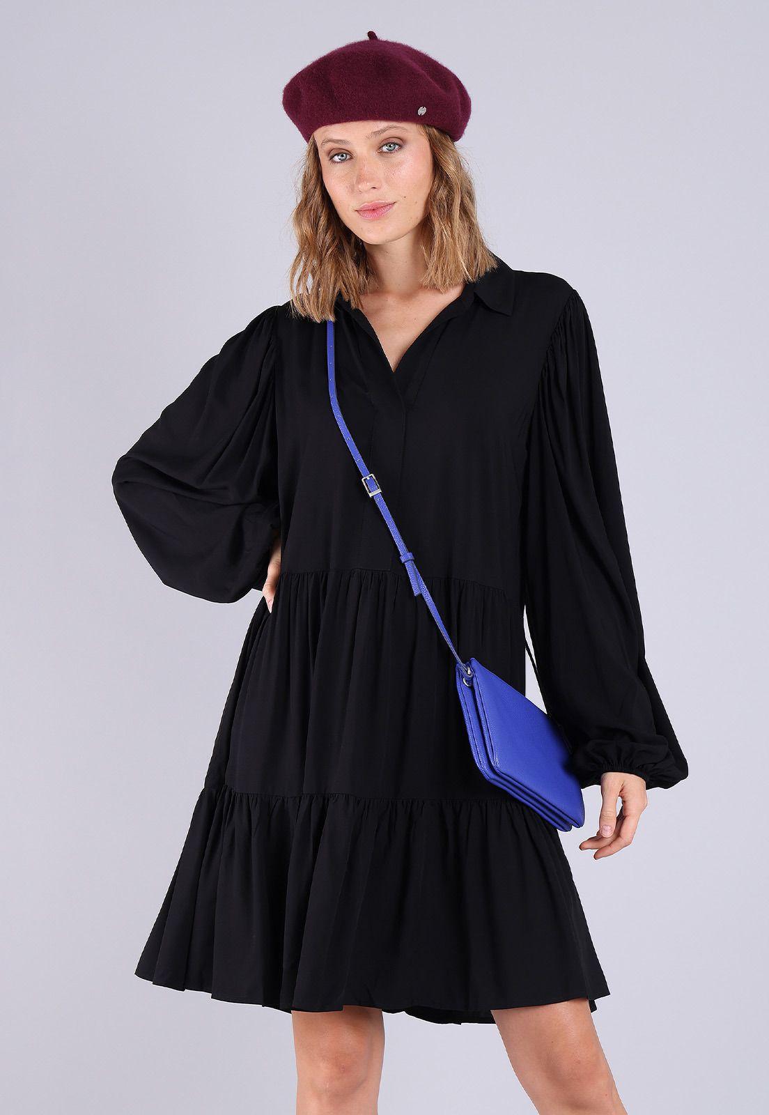 Vestido Realizado En Viscosa Mujer Esprit-0