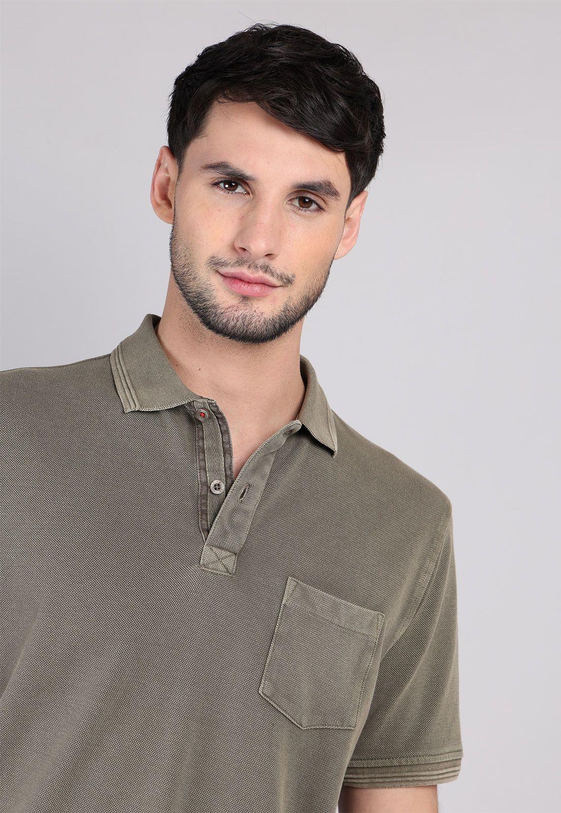 Polera Pique Stone Wash Soviet SCVK041OL-2