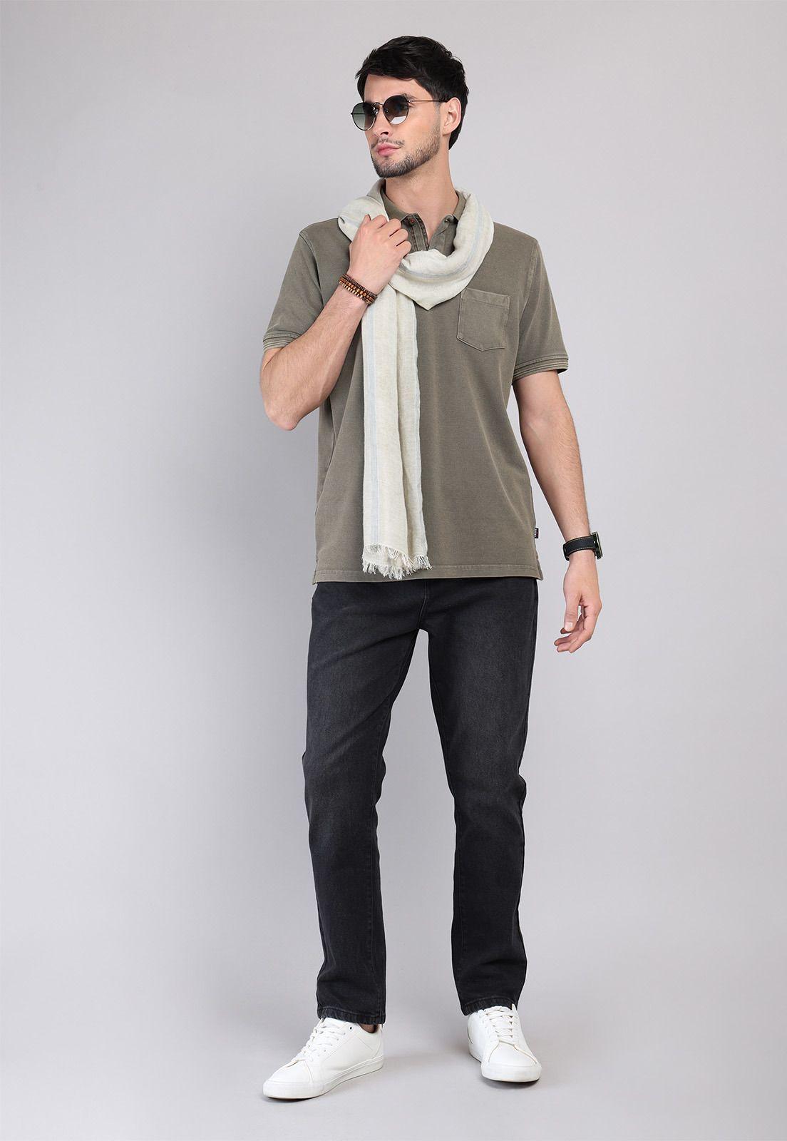 Polera Pique Stone Wash Soviet SCVK041OL-3