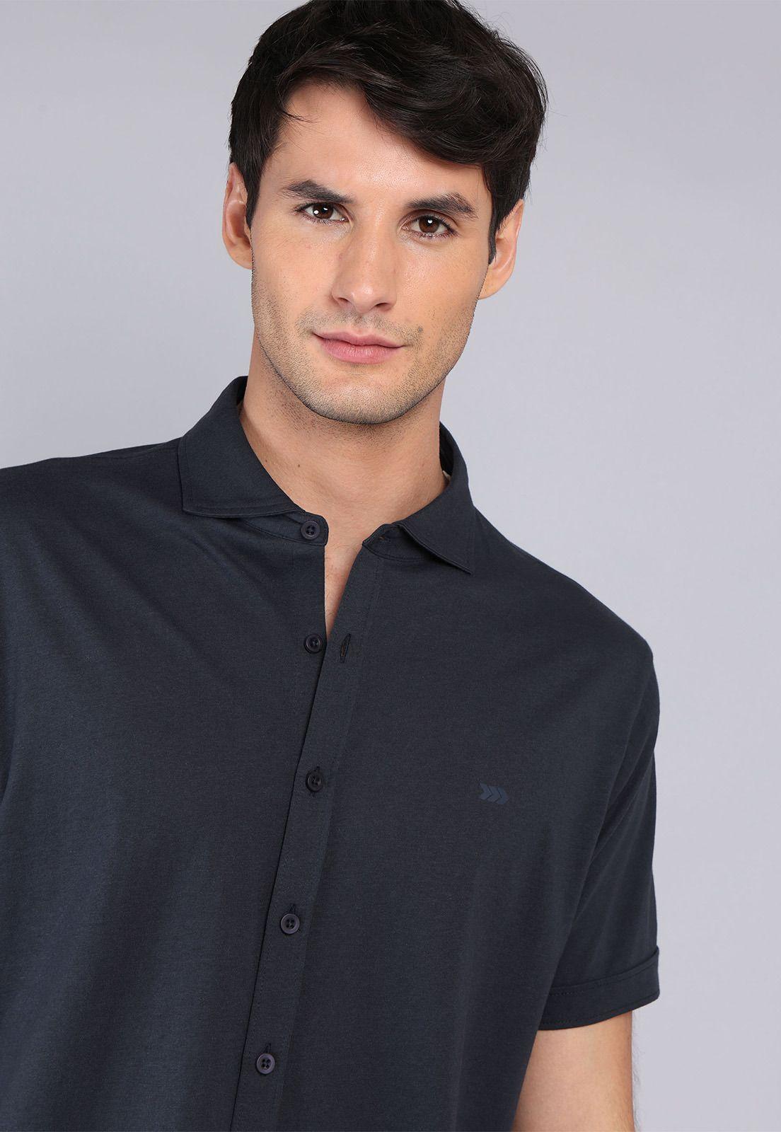 Polera Lisa Abotonada Arrow PO32018NB-2