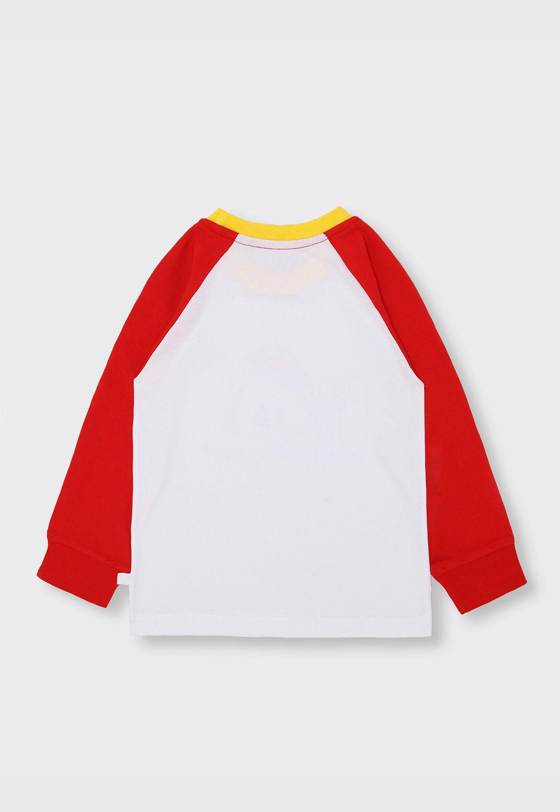 Polera Niño Osito OPOOV29RO-1