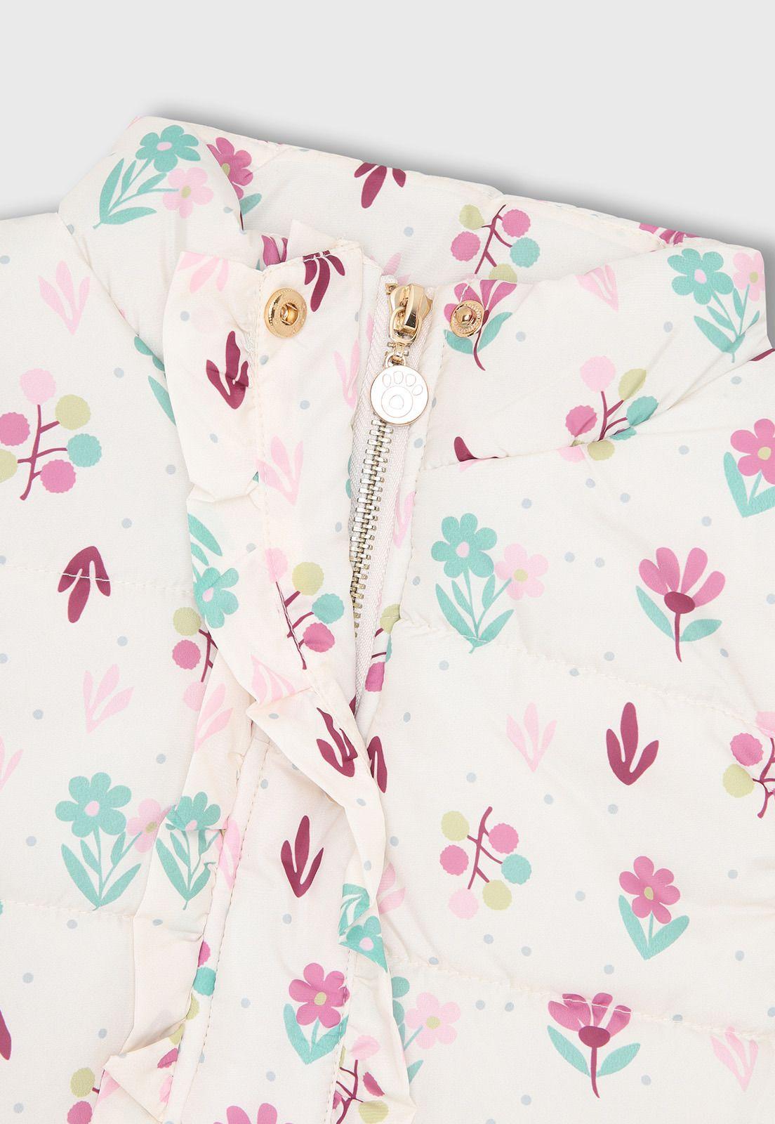 Parka Sin Manga Niña Osito OPKA679EC-2