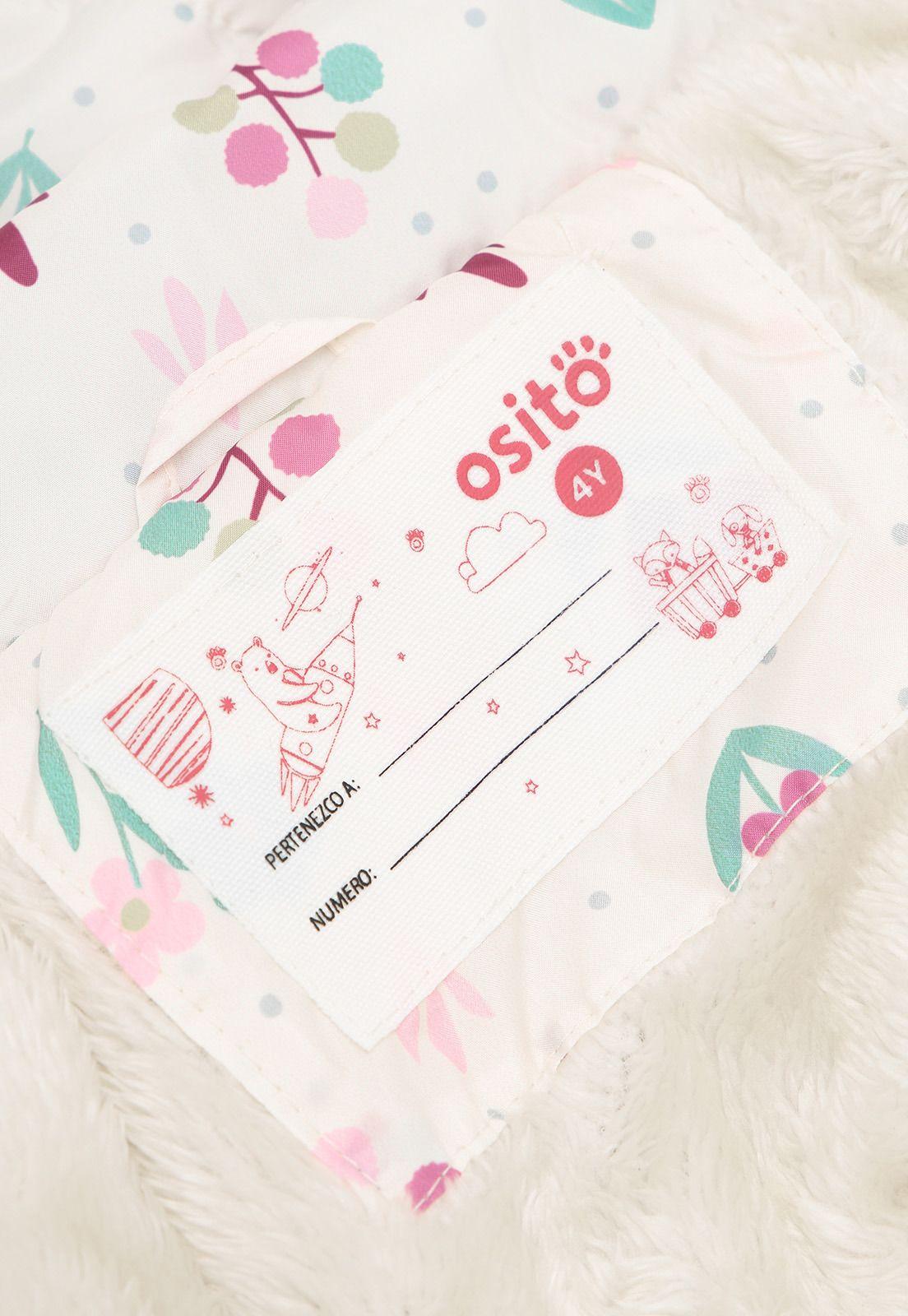 Parka Sin Manga Niña Osito OPKA679EC-4
