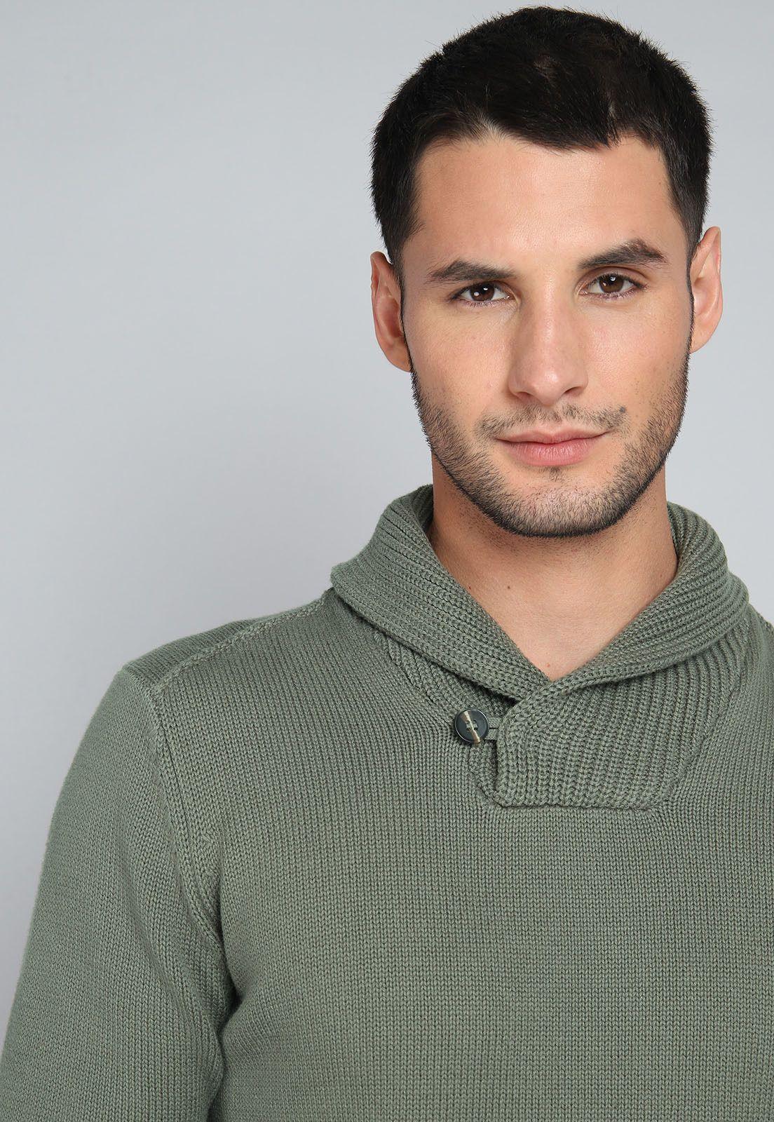 Sweater Cuello Smoking Arrow SW31046OL-2