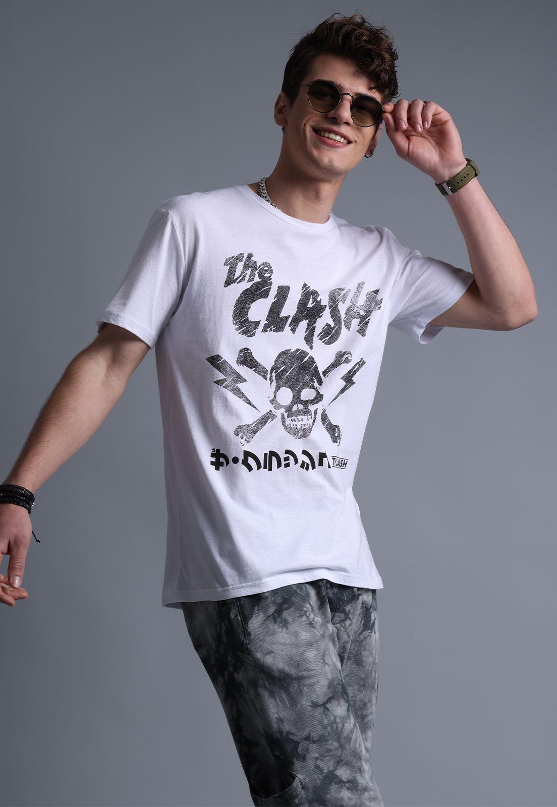 Polera Rock The Clash Hombre Soviet-1