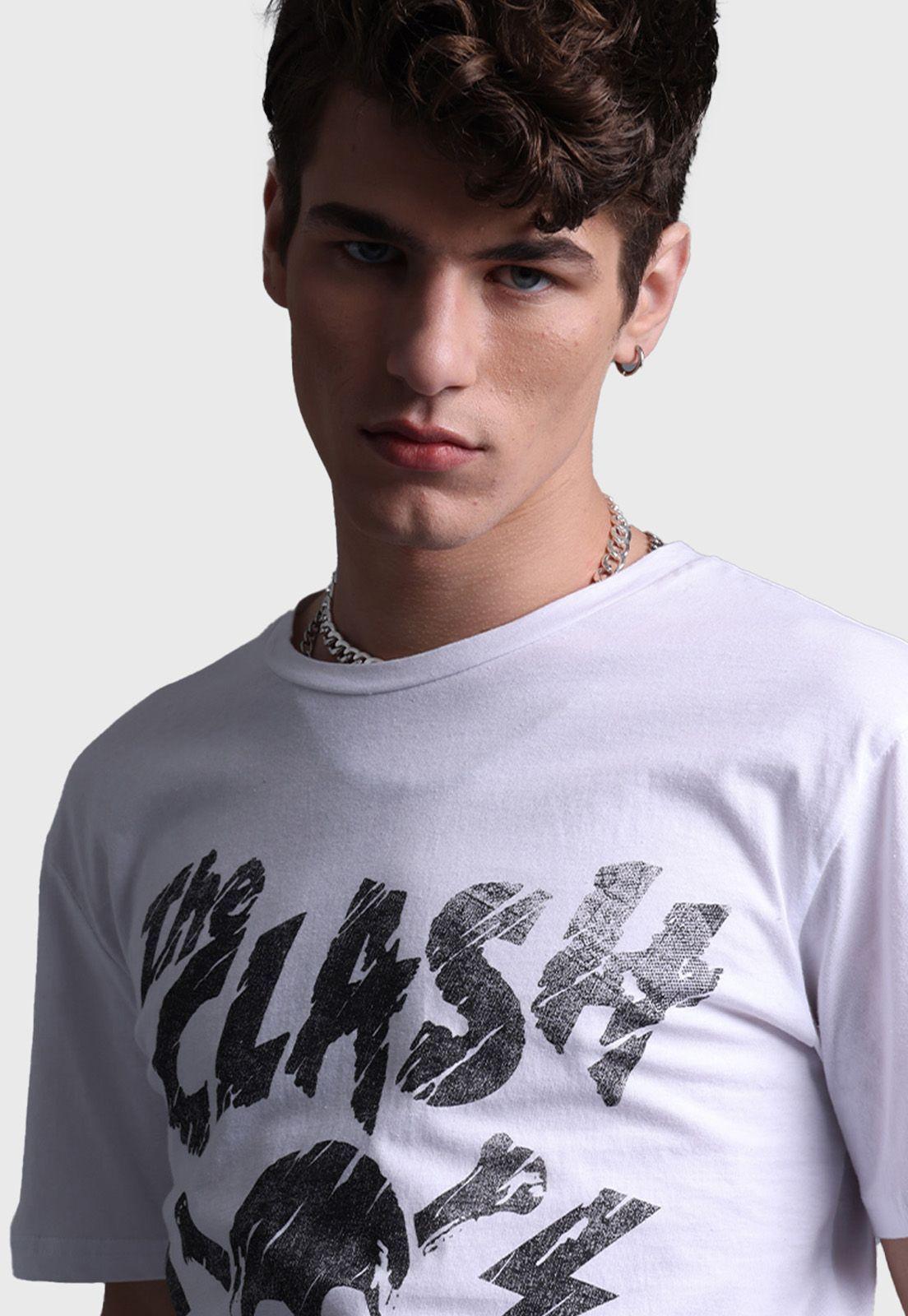 Polera Rock The Clash Hombre Soviet-0