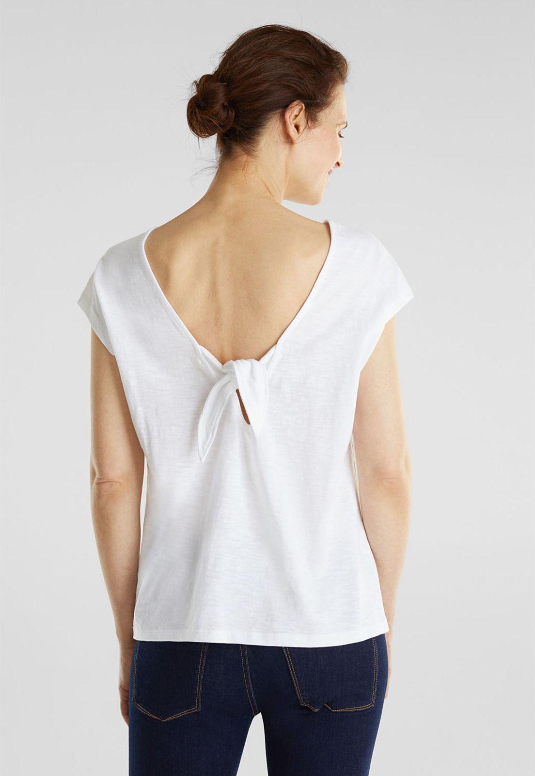 Polera escote en la espalda Naranja-1