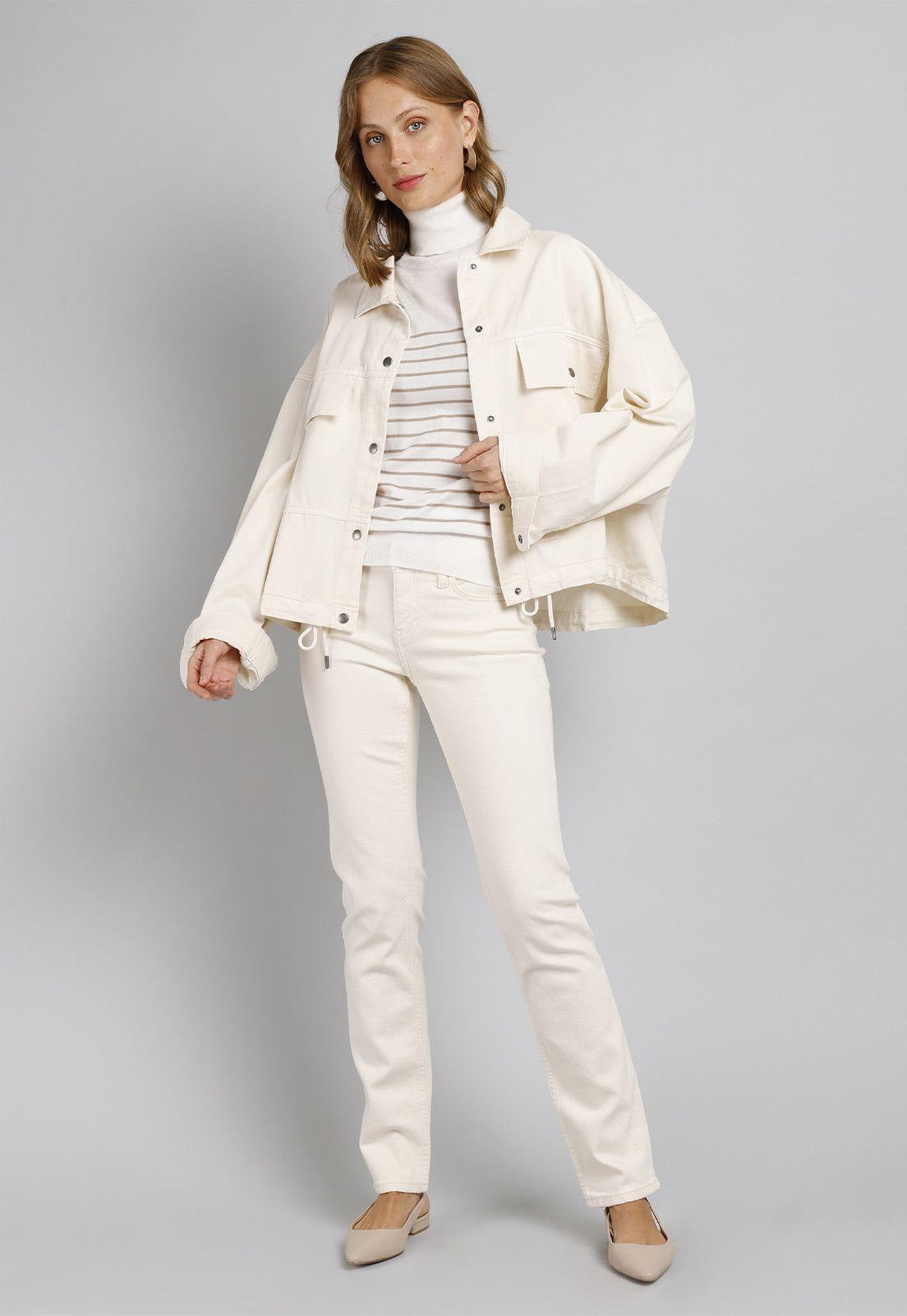 Sweater Liviano a Rayas Cuello Subido Mujer Esprit 469F102-4