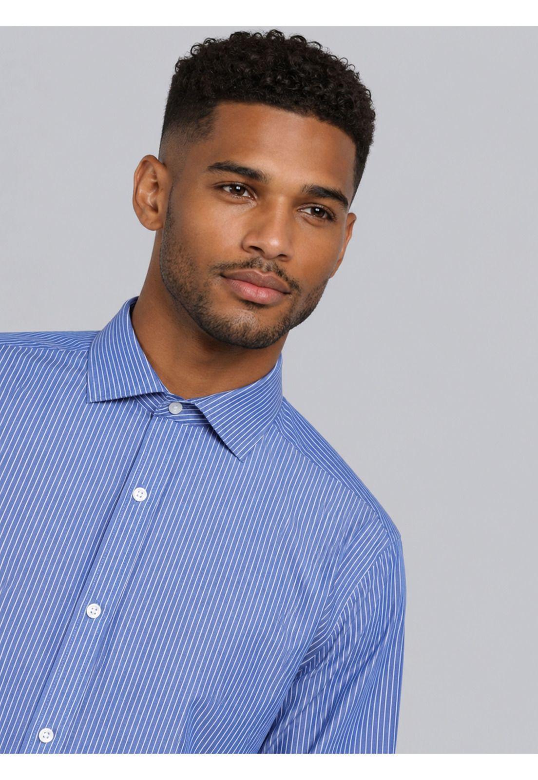 Camisa Formal A Rayas Van Heusen VHCM582AZ-3