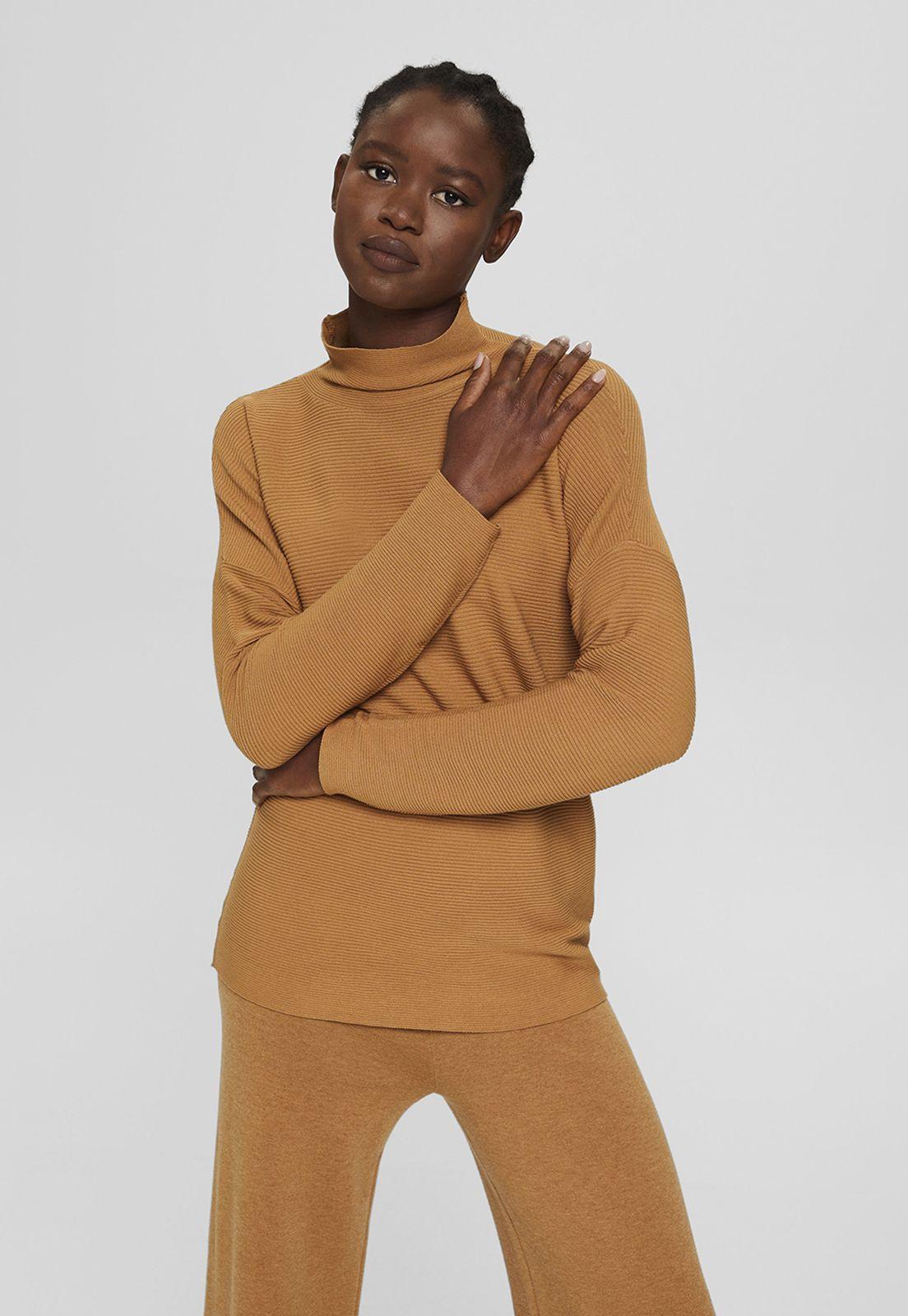Sweater Acanalado Esprit-0