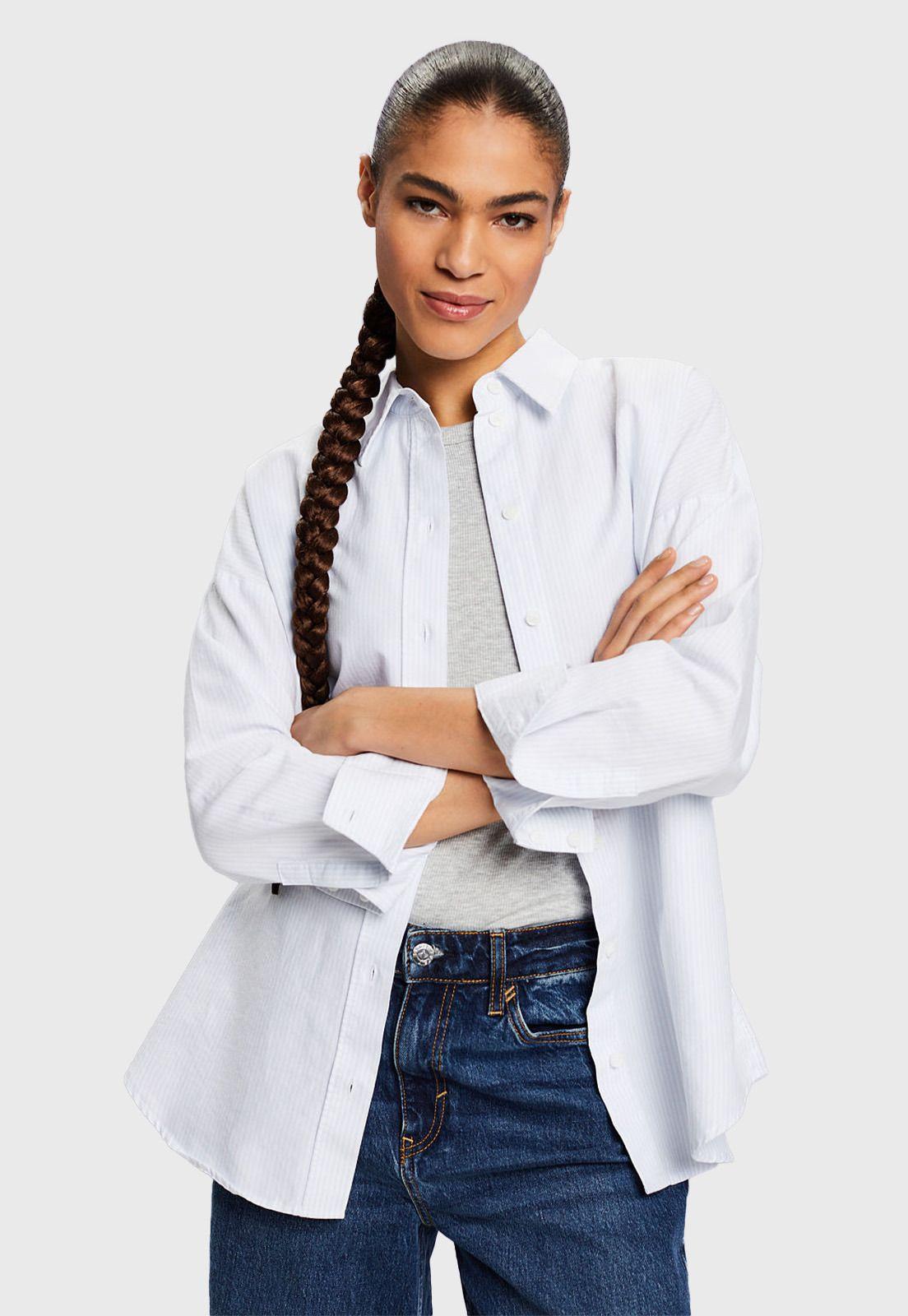 Blusa Camisera Oversize Mujer Esprit 123EE1F303-0