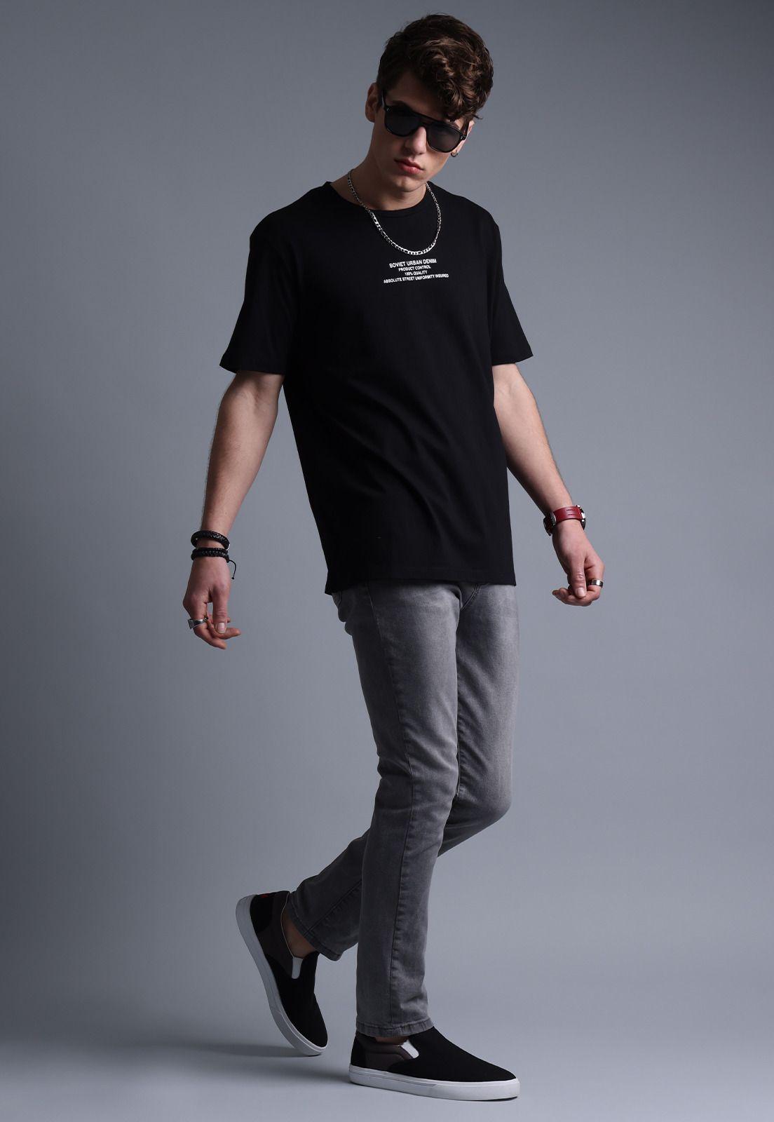 Polera Manga Corta Hombre Soviet SPOH607NE-5