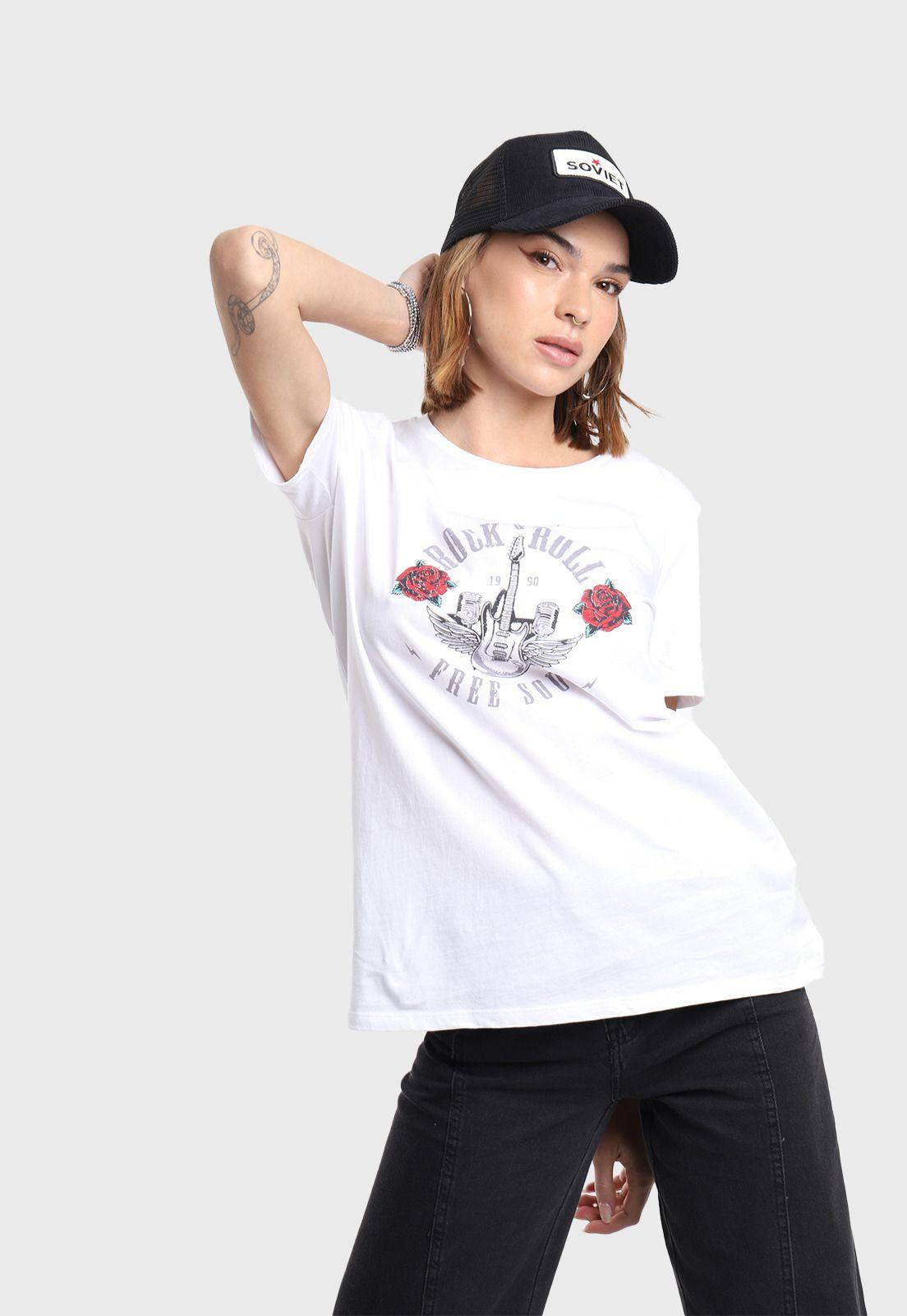 Polera Mujer Soviet SPO561WBL-0