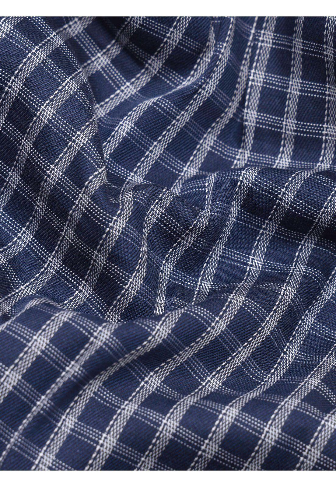 Camisa Cuadros Tailored Fit Azul Marino Piero Butti PBCIF02NB-6