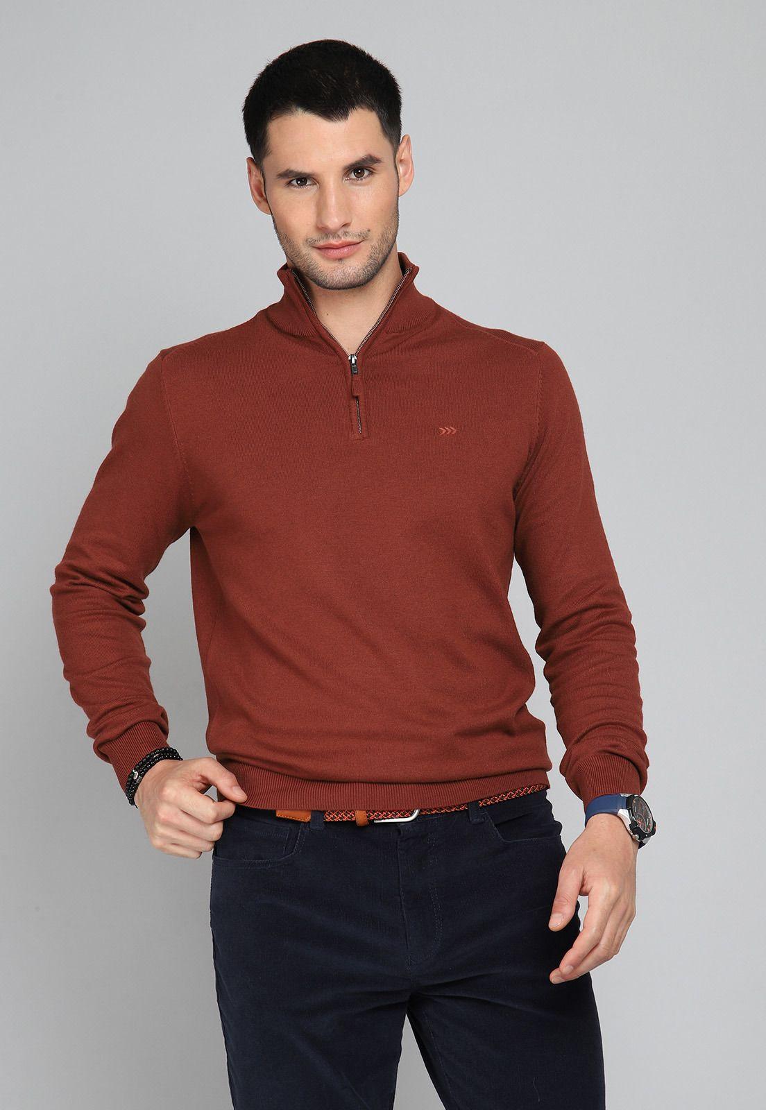 Sweater Half Zipper Arrow SW31039GU-0