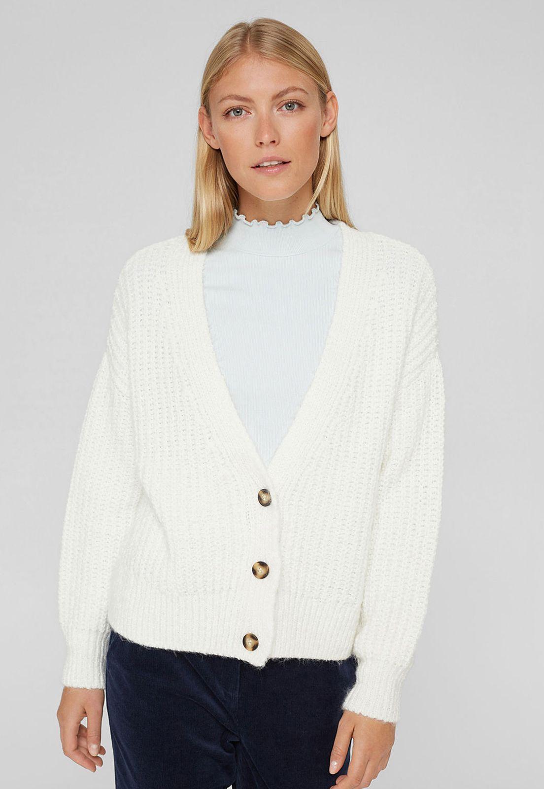 Cardigan Mujer Con Botones Esprit-0