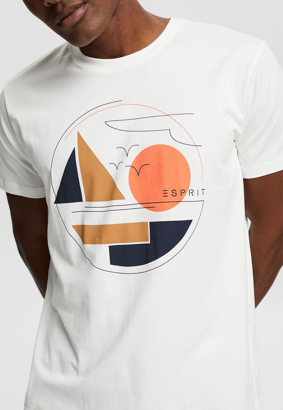 Polera Con Estampado Esprit-2