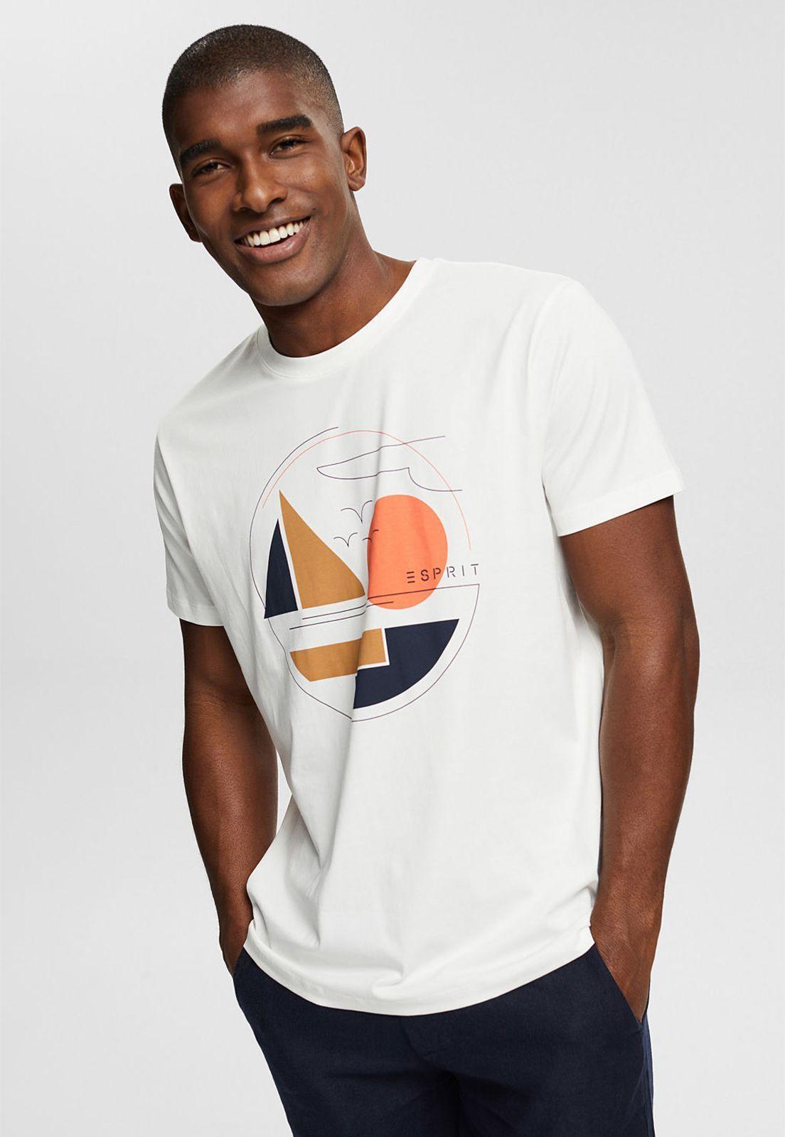 Polera Con Estampado Esprit-0