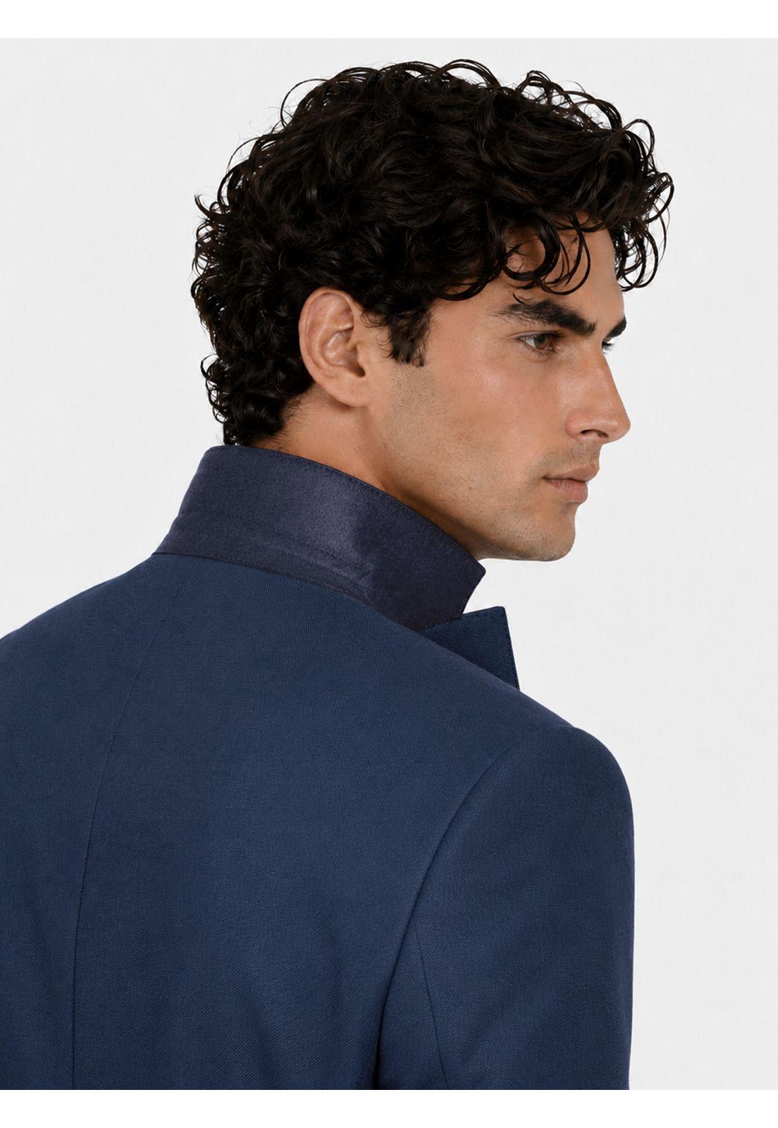 Traje Poli Viscosa Tailored Fit Azul Marino Arrow AM3410NB-5
