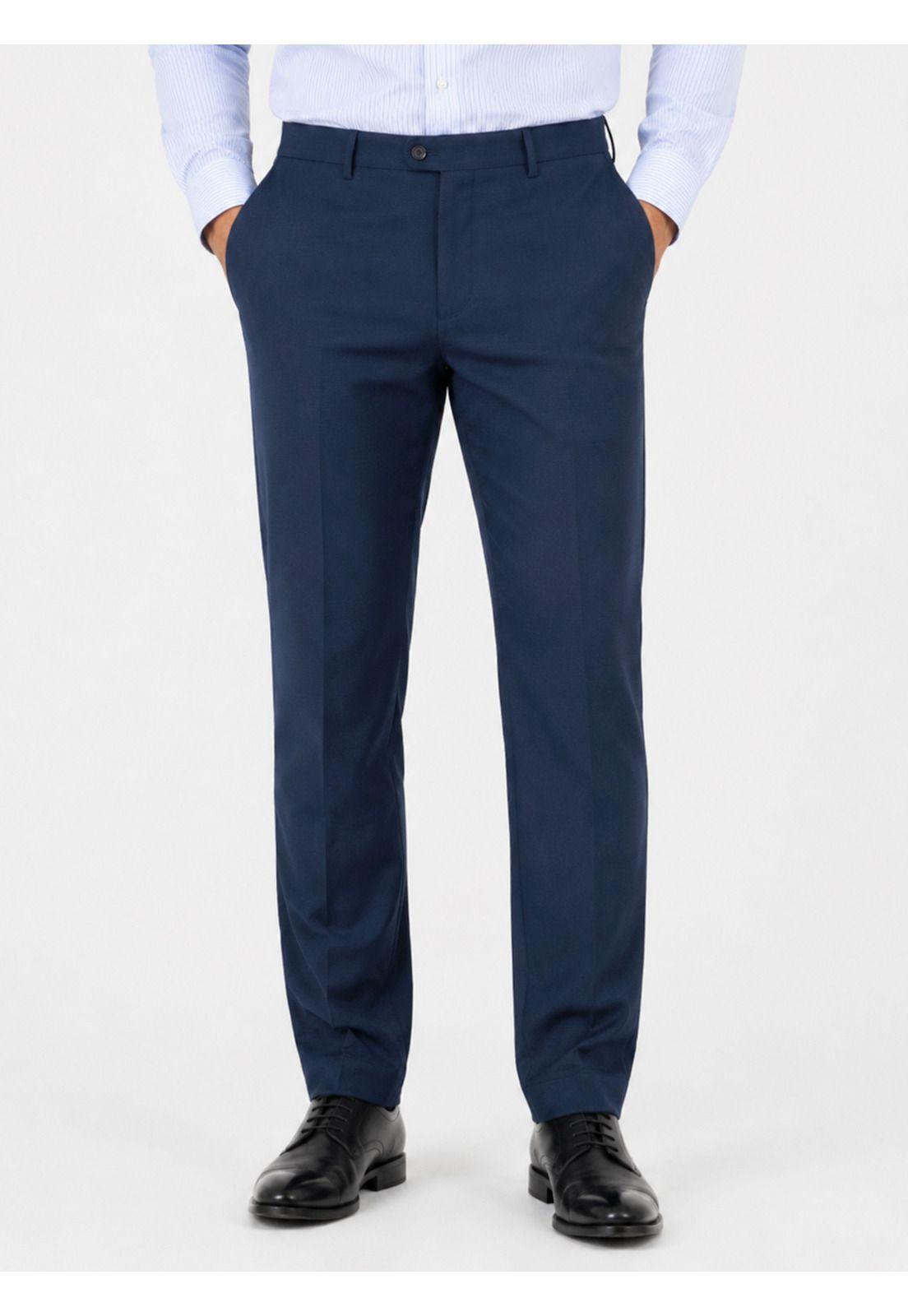 Traje Poli Viscosa Tailored Fit Azul Marino Arrow AM3410NB-6