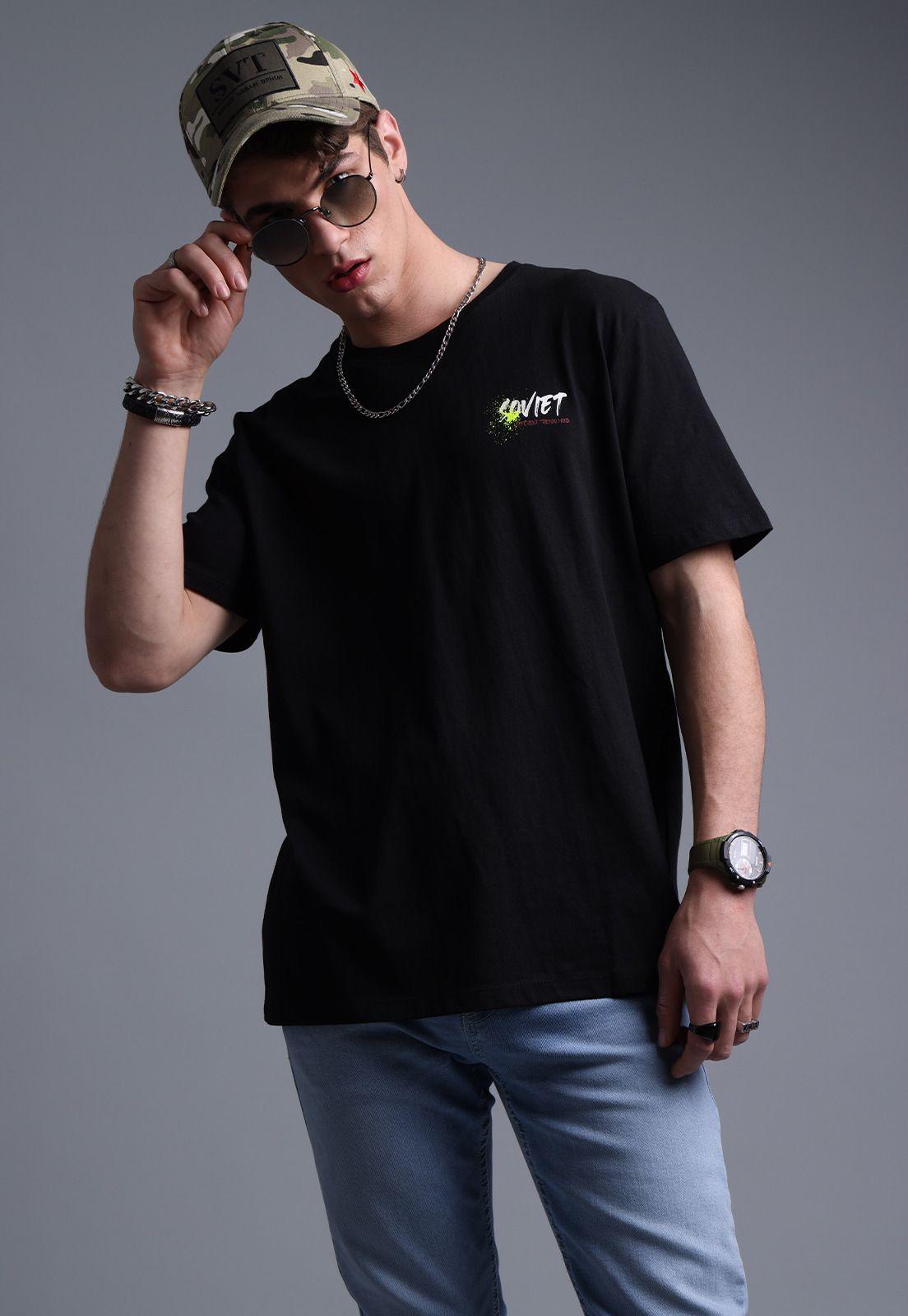 Polera Manga Corta Hombre Soviet SPOH609NE-0