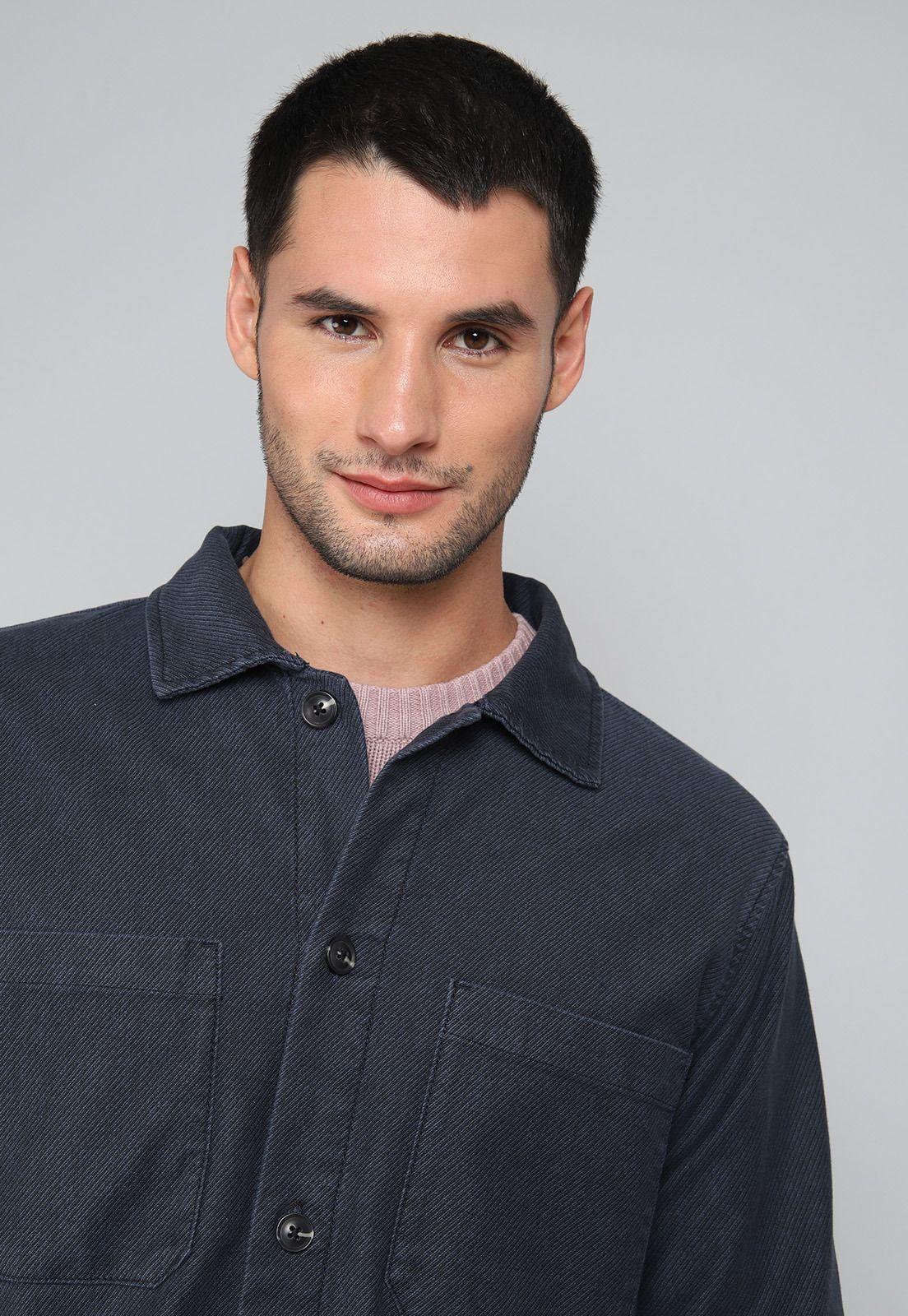 Camisa Oversize Manga Larga Arrow-2