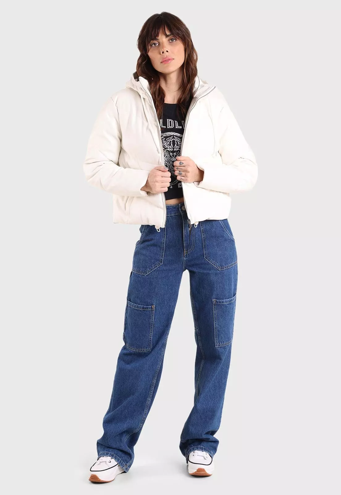 Chaqueta con Gorro Mujer Soviet-3