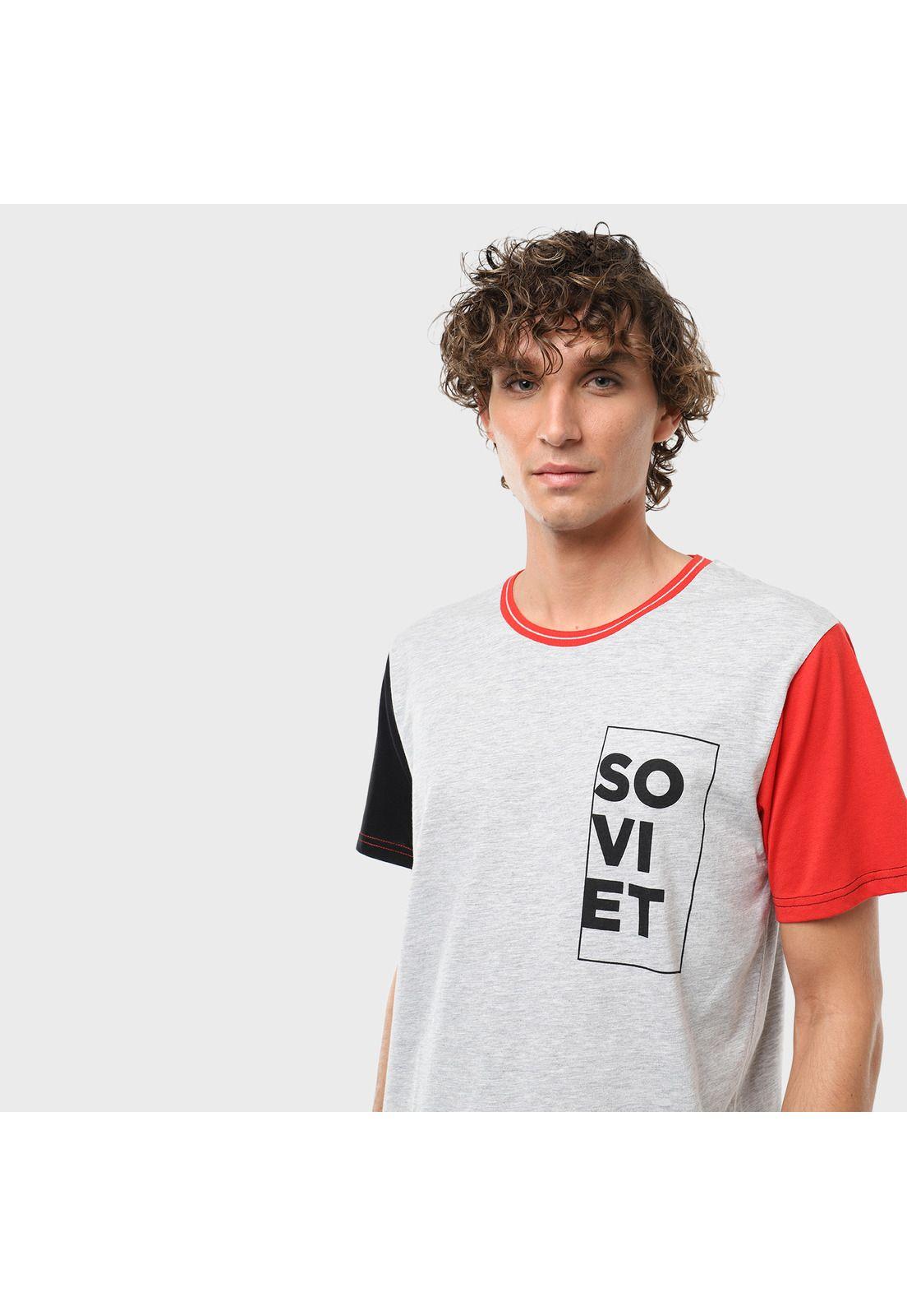 Pijama Hombre 2 Piezas Corto Soviet SVPH225GR-2