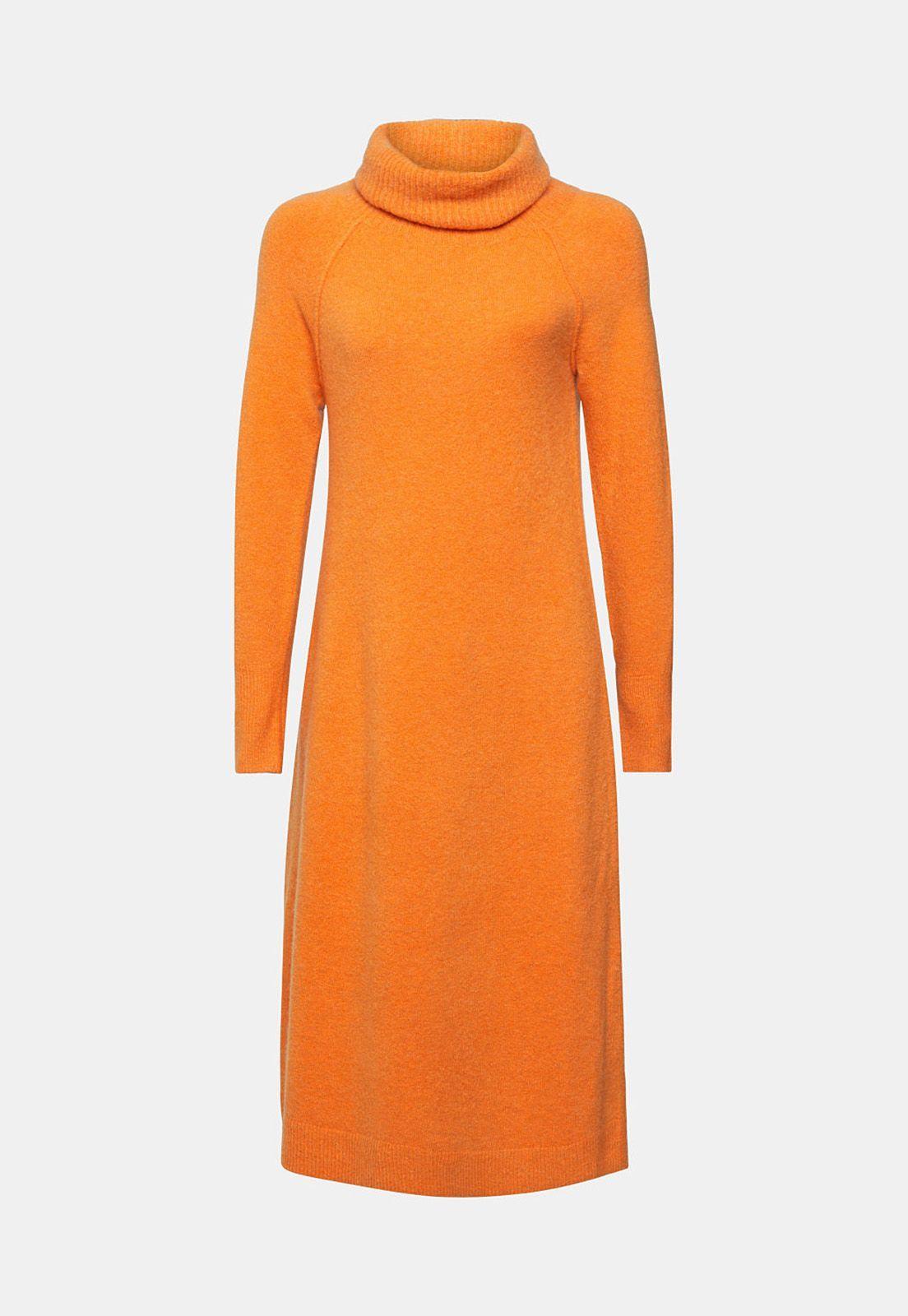 Vestido Con Cuello Alto Mujer Esprit-3